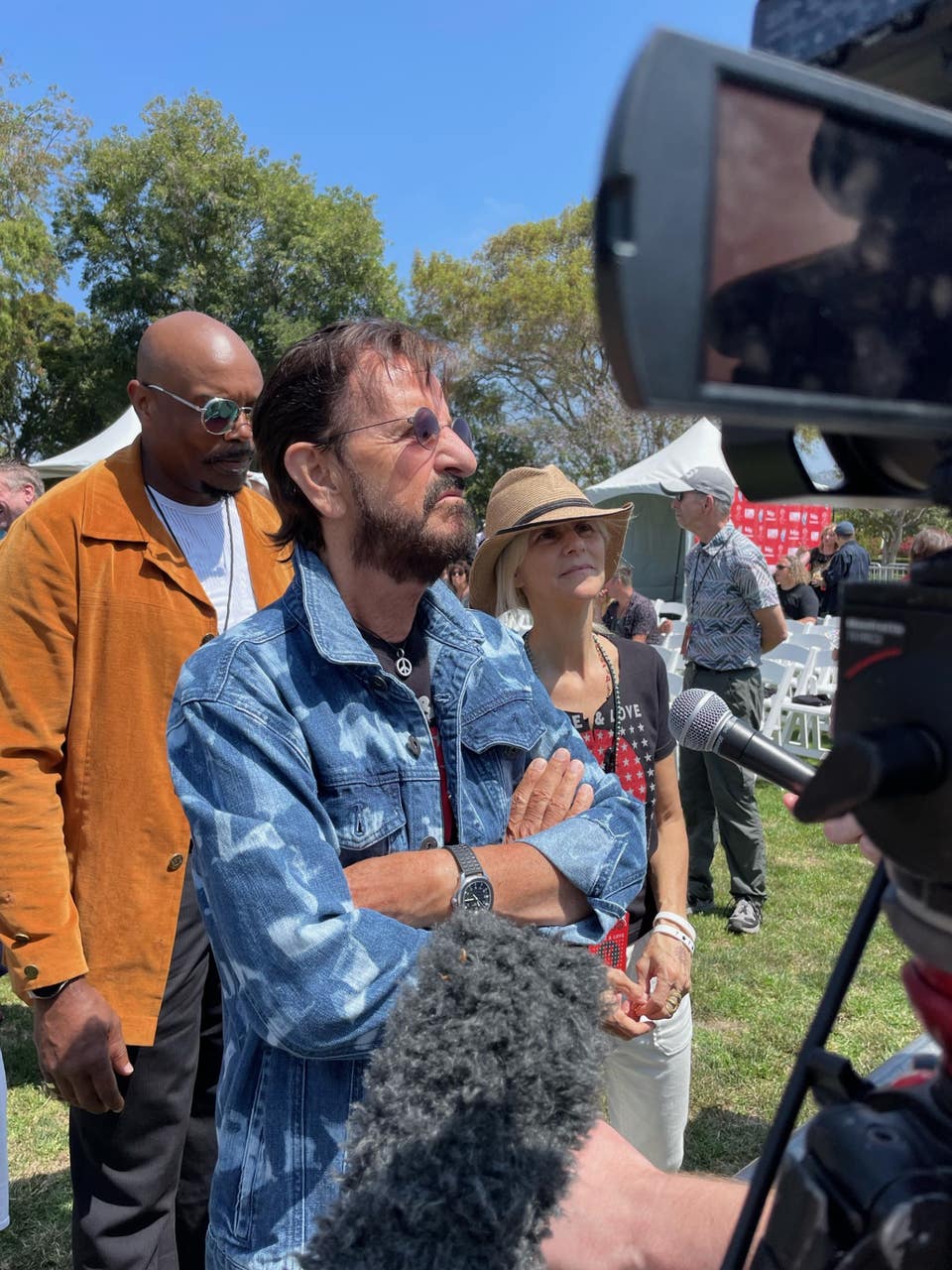Ringo Starr: I caught ‘flashes’ of son Zak Starkey’s show at Glastonbury