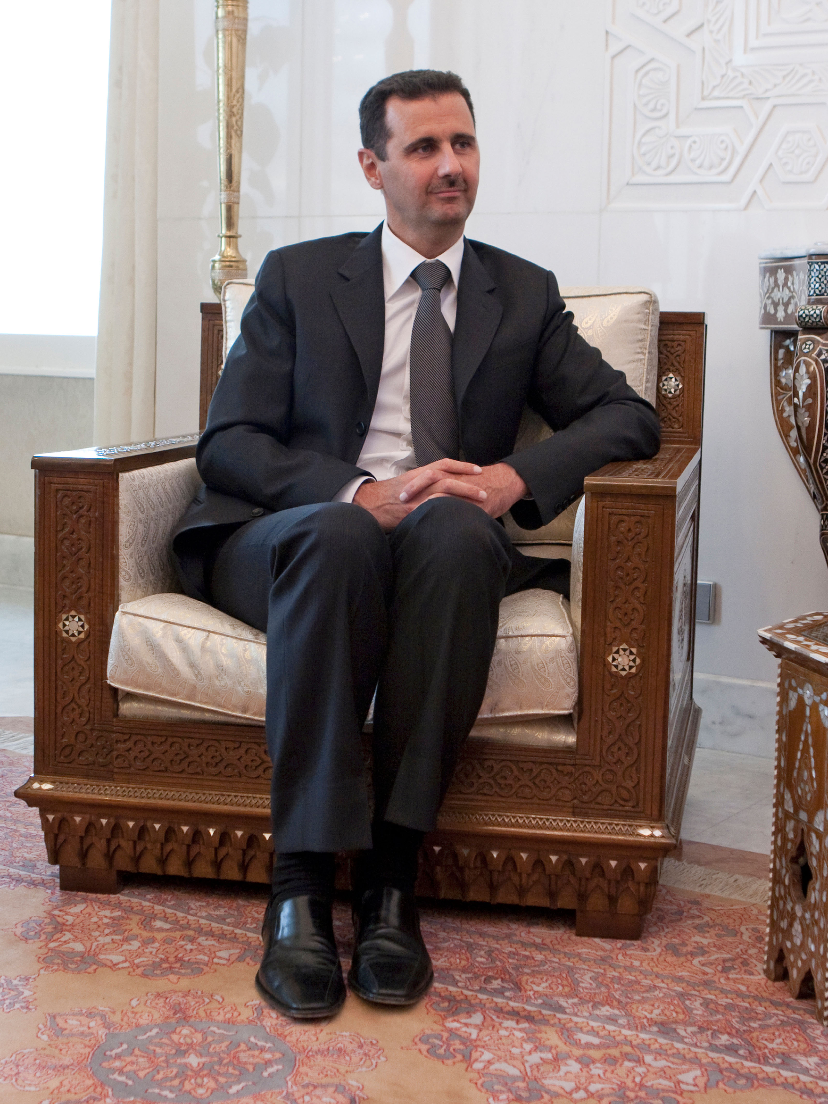 Syrian president Bashar Assad