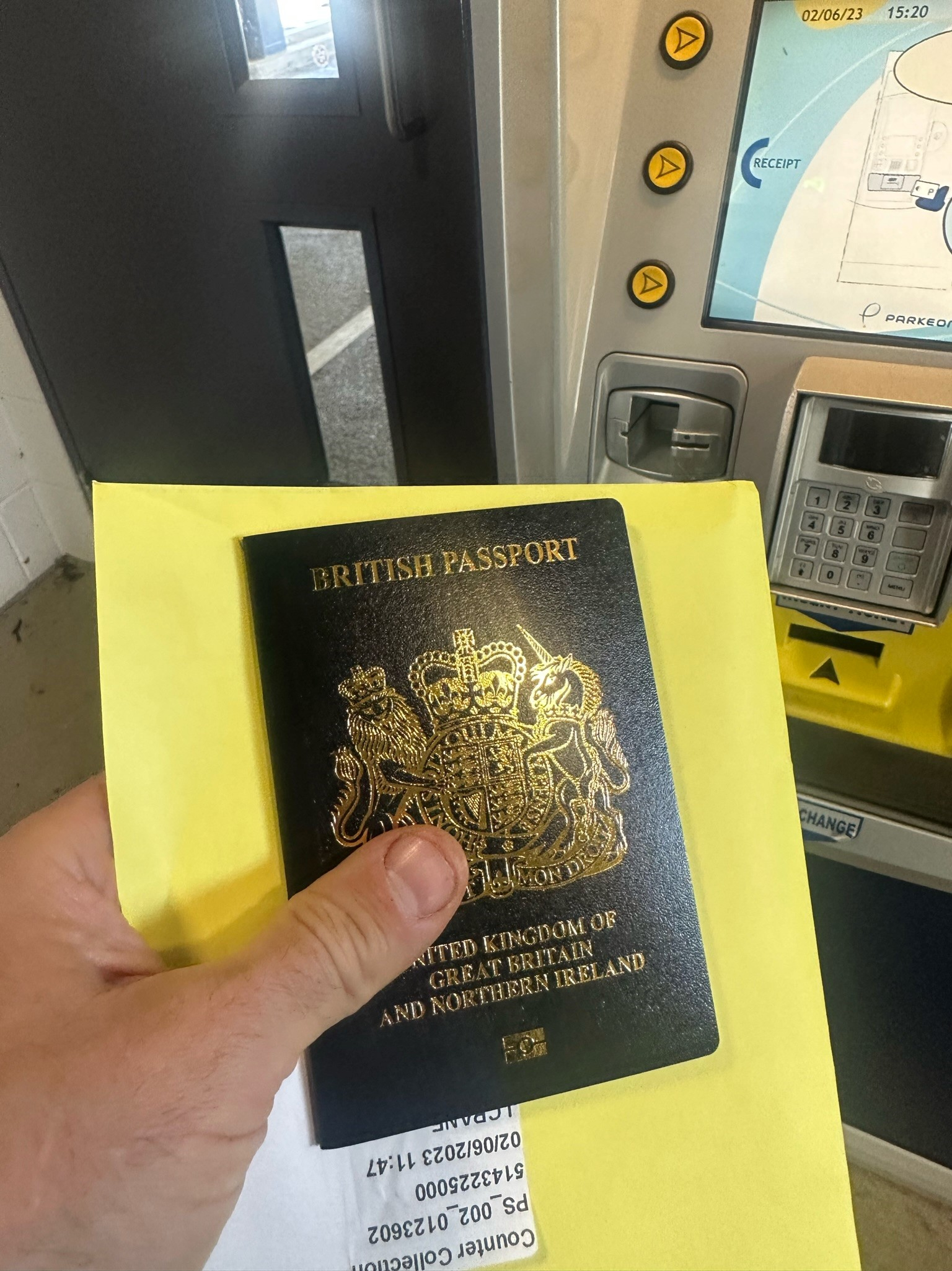 James Crane new passport
