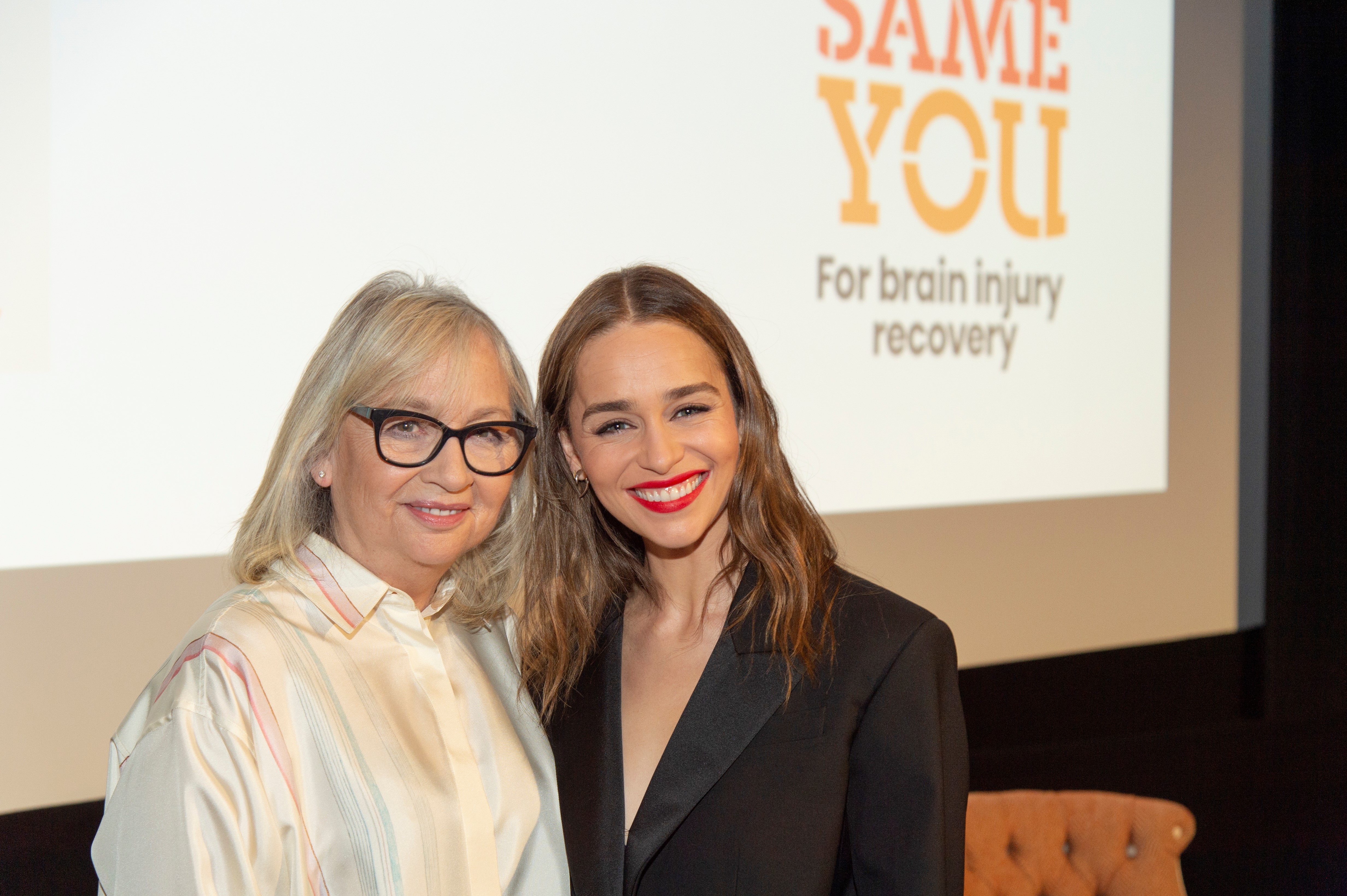 Emilia Clarke and her mother Jenny set up the charity SameYou 