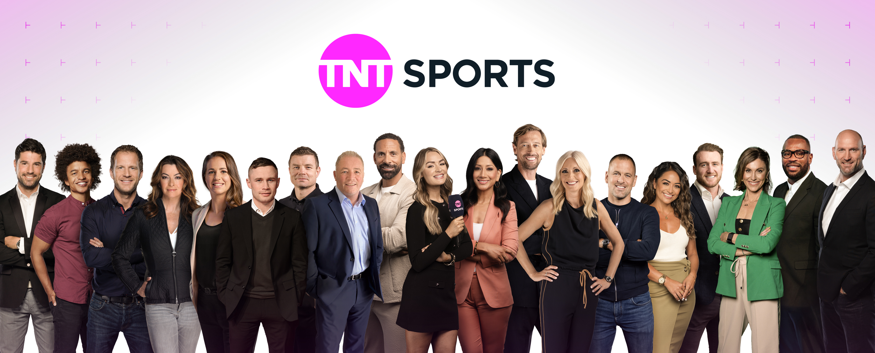TNT Sports and Eurosport have a 19-strong core presenting team