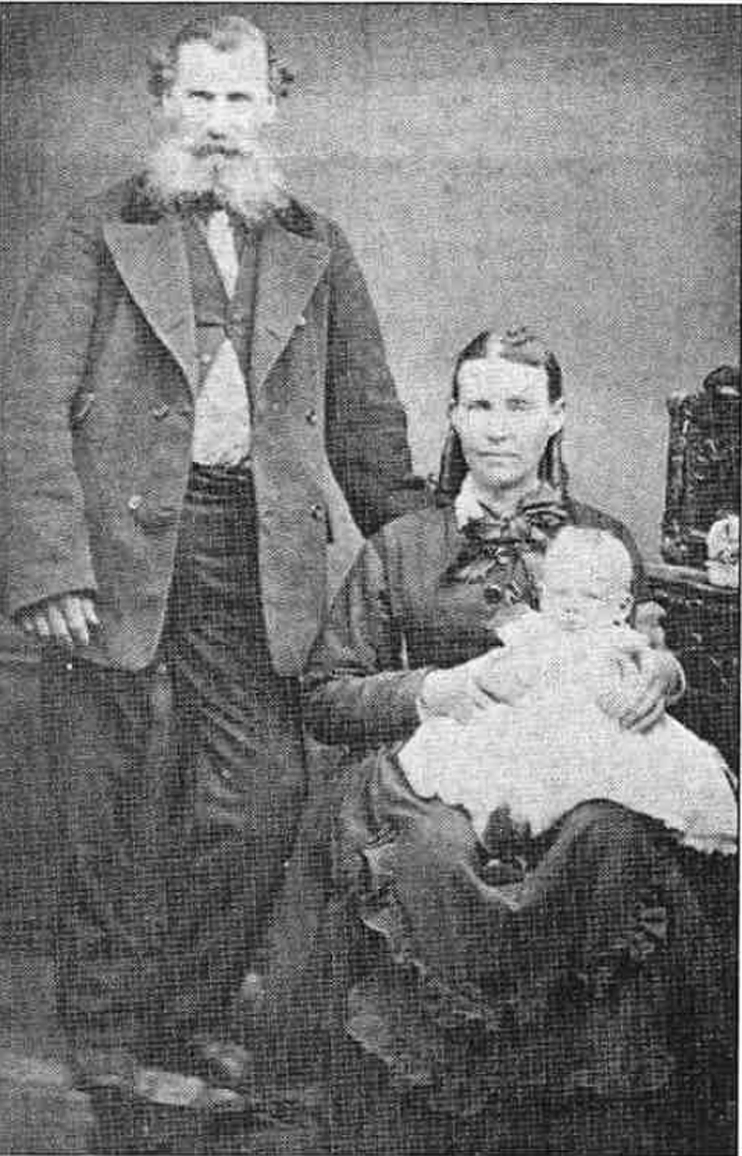 Portrait of Aaron and family