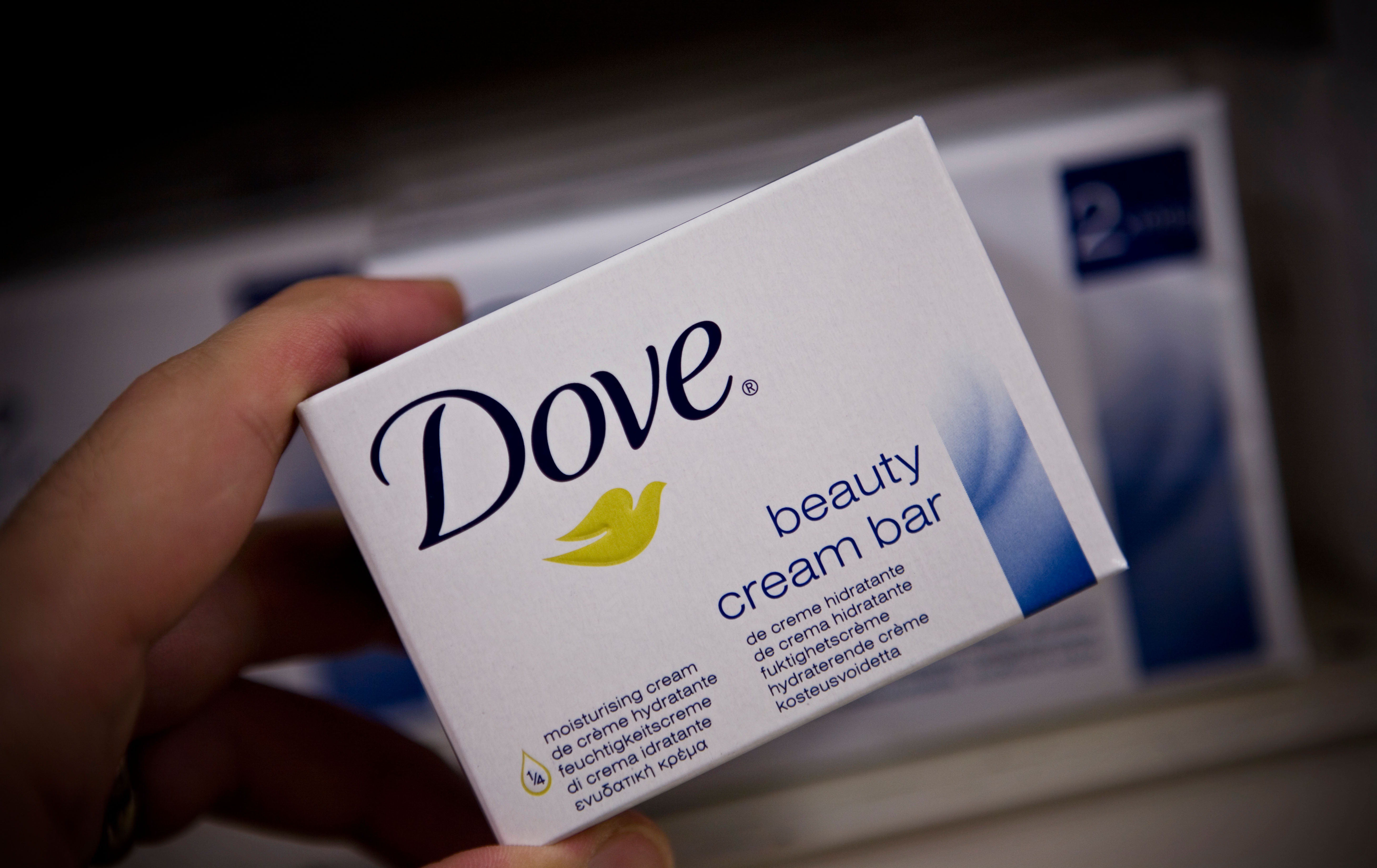 Dove beauty cream bar