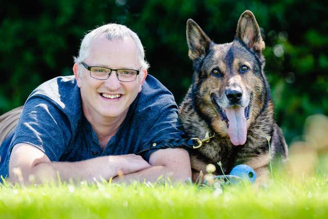 Pc Wardell Tributes paid as ex-police dog who was stabbed protecting his handler ...