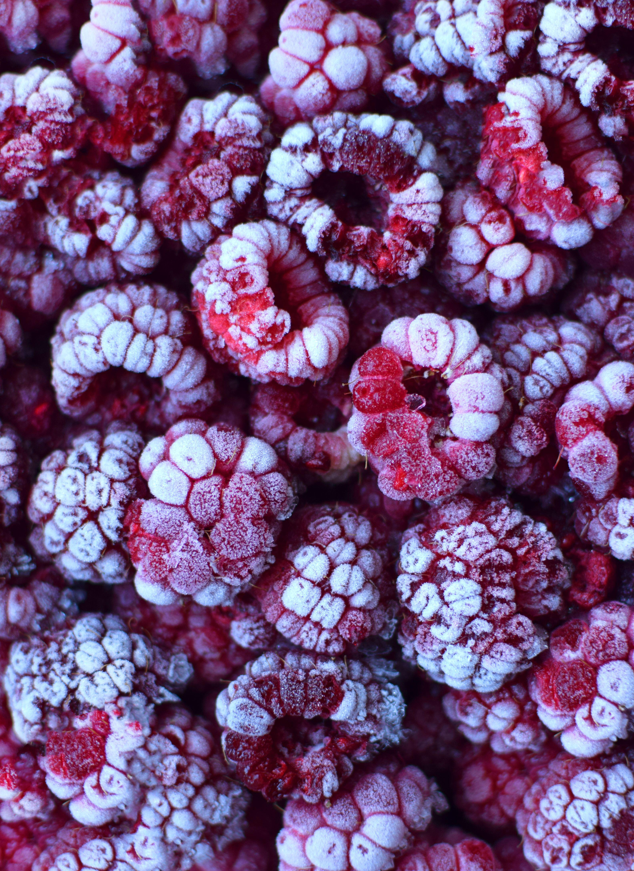 Frozen raspberries (Alamy/PA)