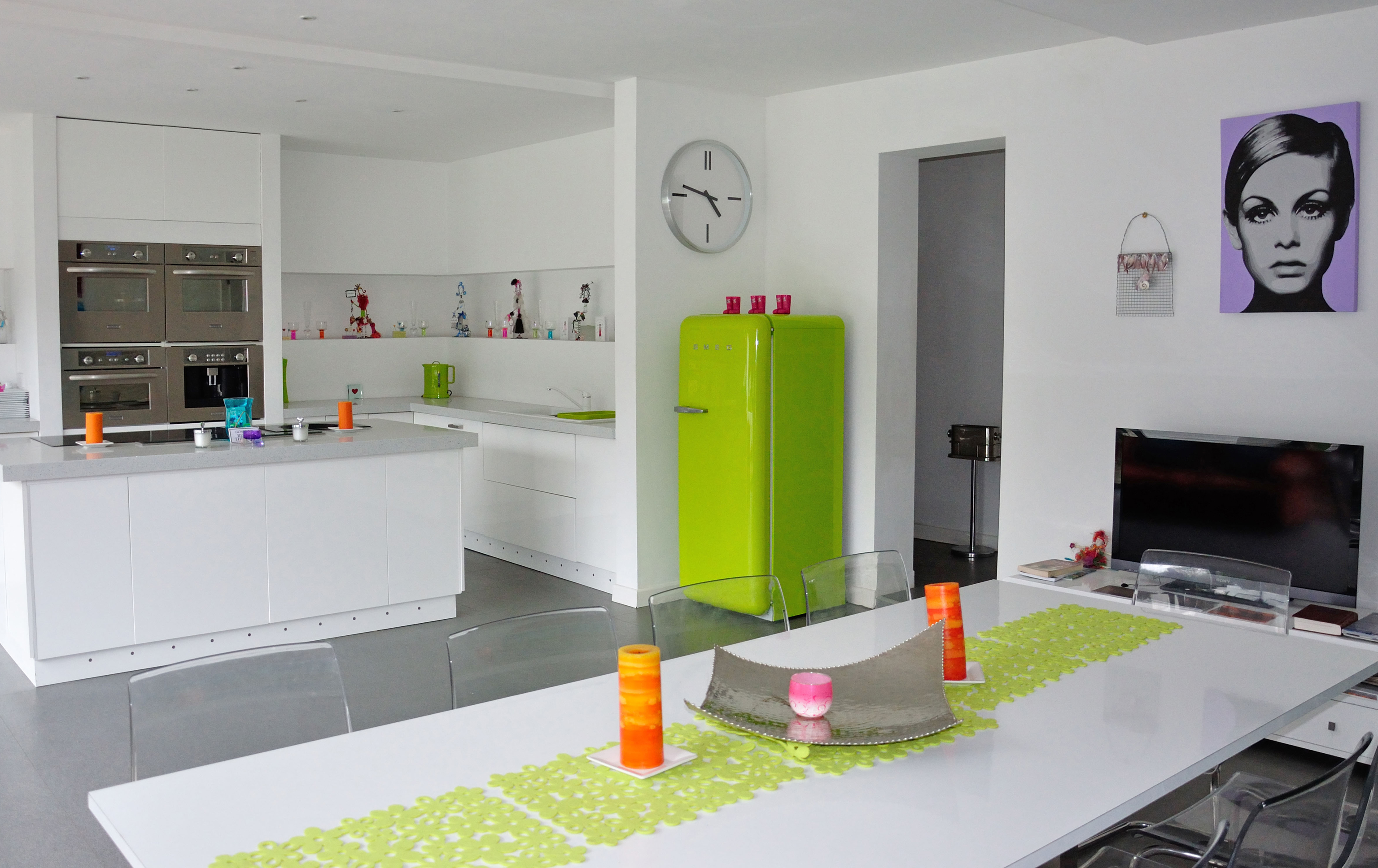 Modern kitchen in a house