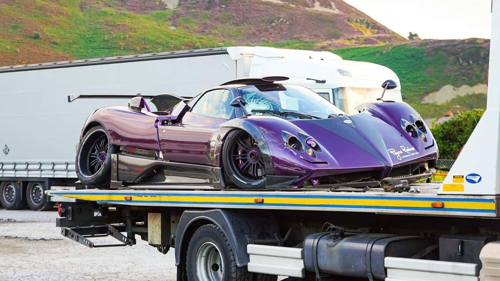 Lewis Hamilton Pagani