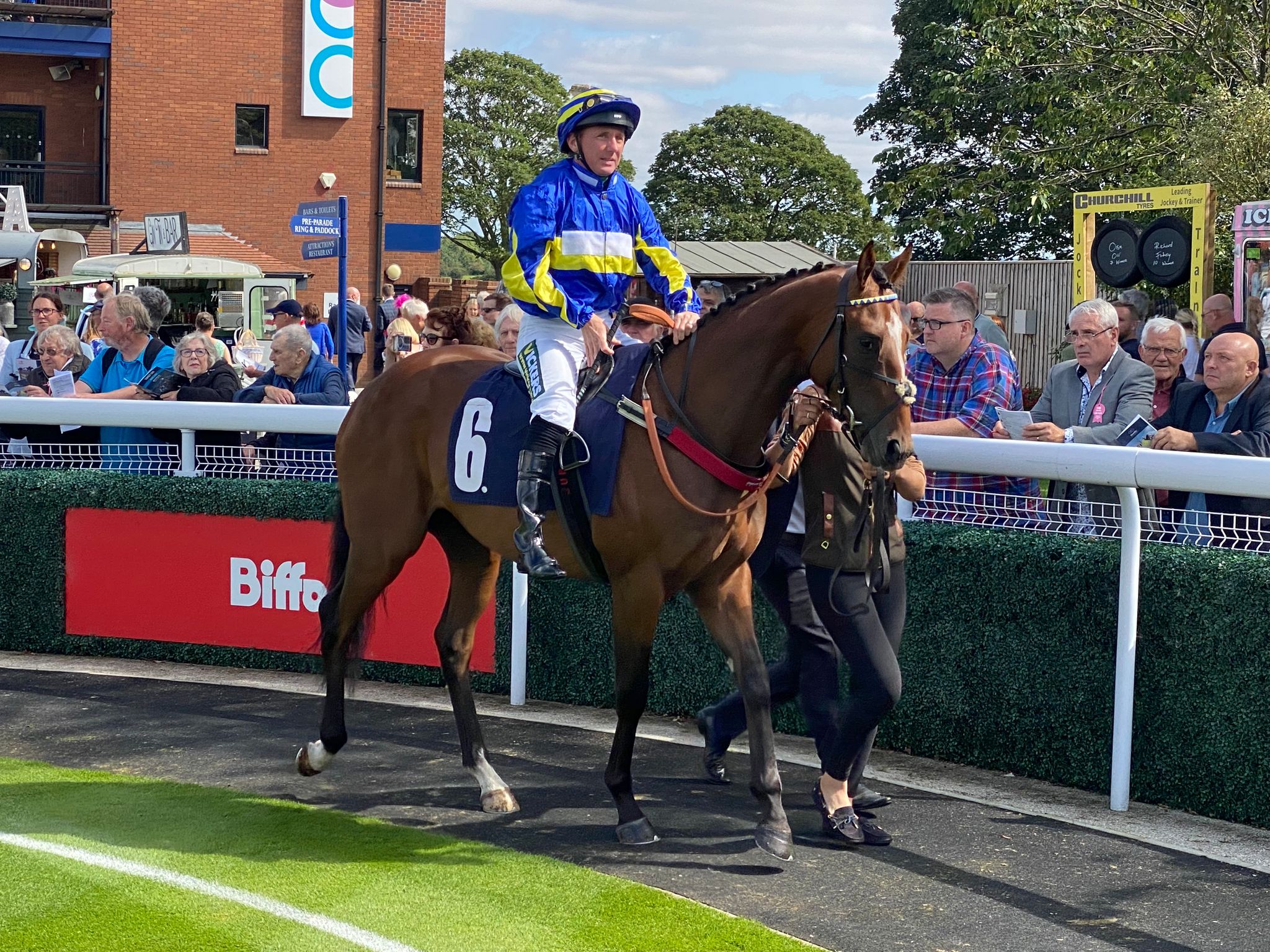 Macarone was a winner at Beverley for the Rob Burrow Racing Club 