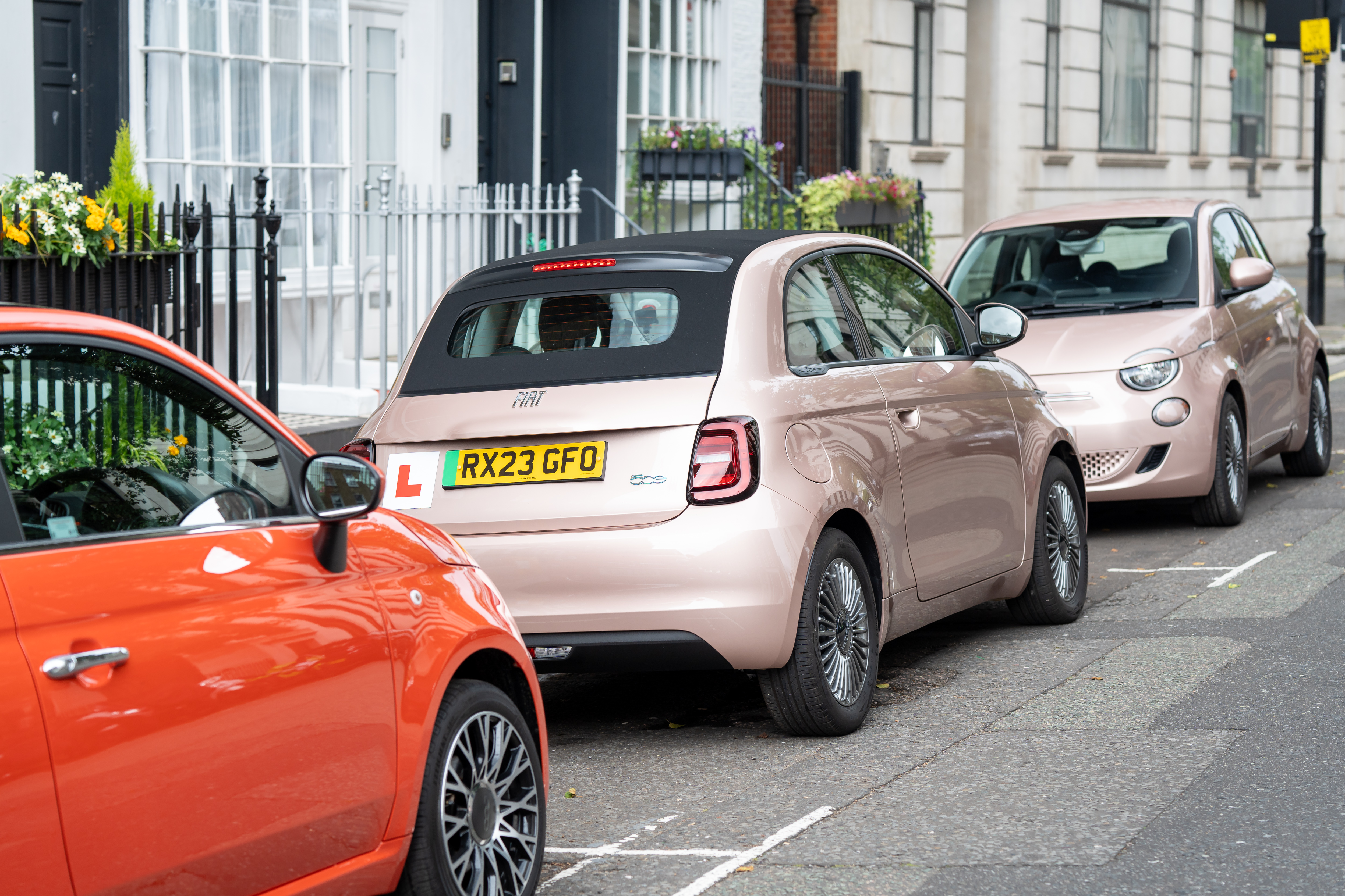 Fiat parallel parking