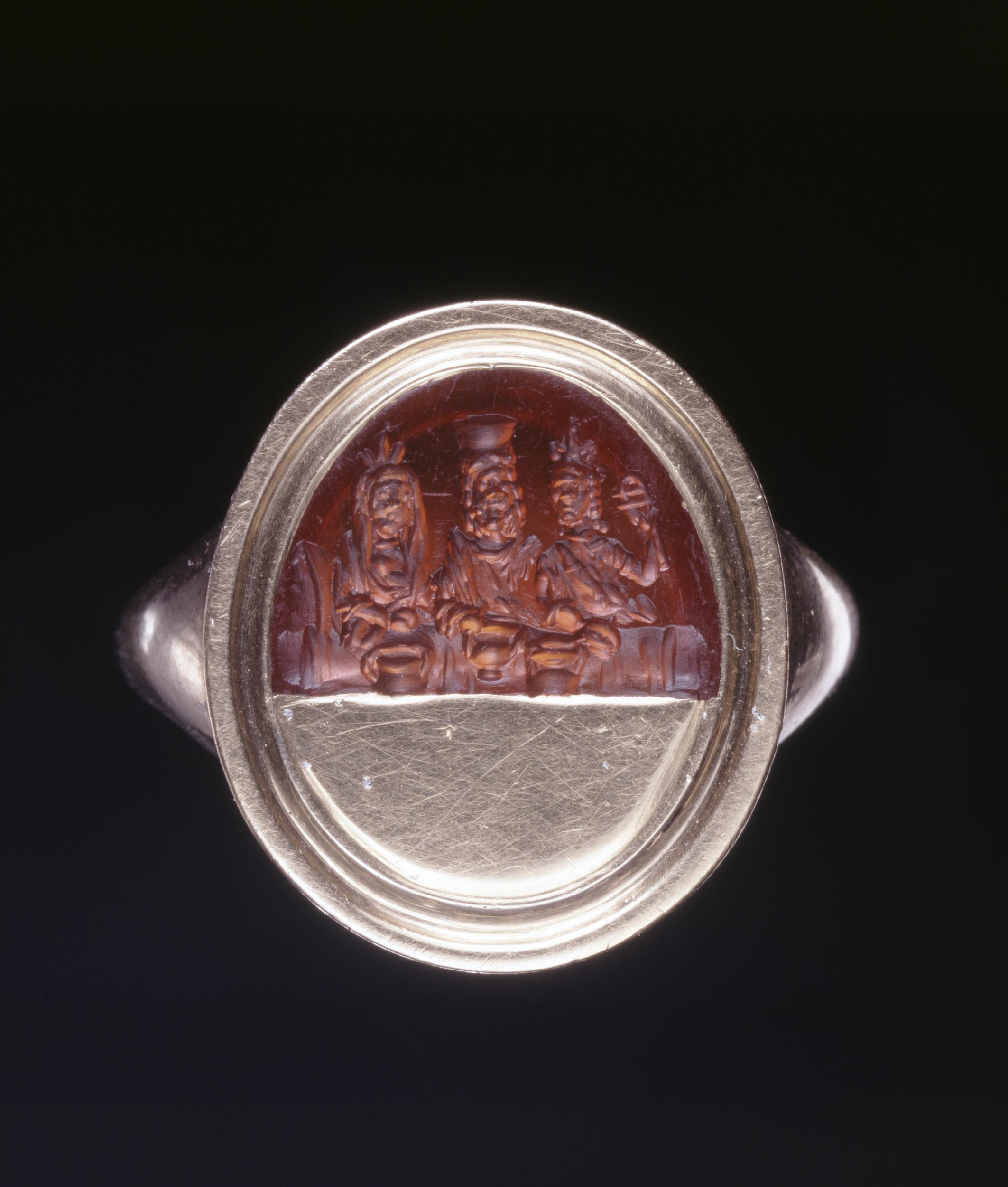Upper part of Sard gem © The Trustees of the British Museum