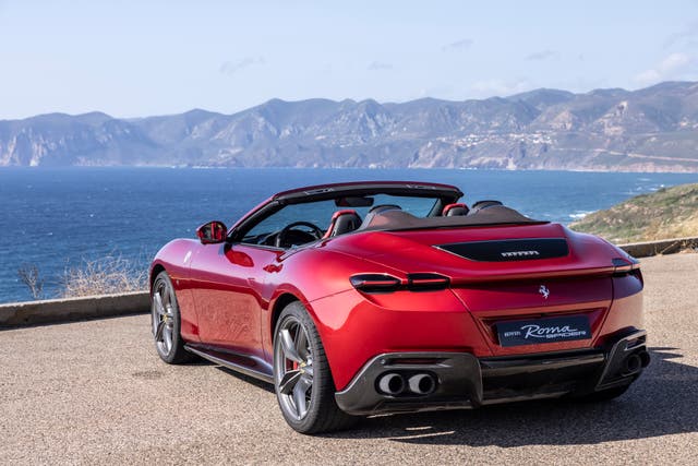 First Drive: Ferrari’s Roma Spider brings drop-top drama to this ...