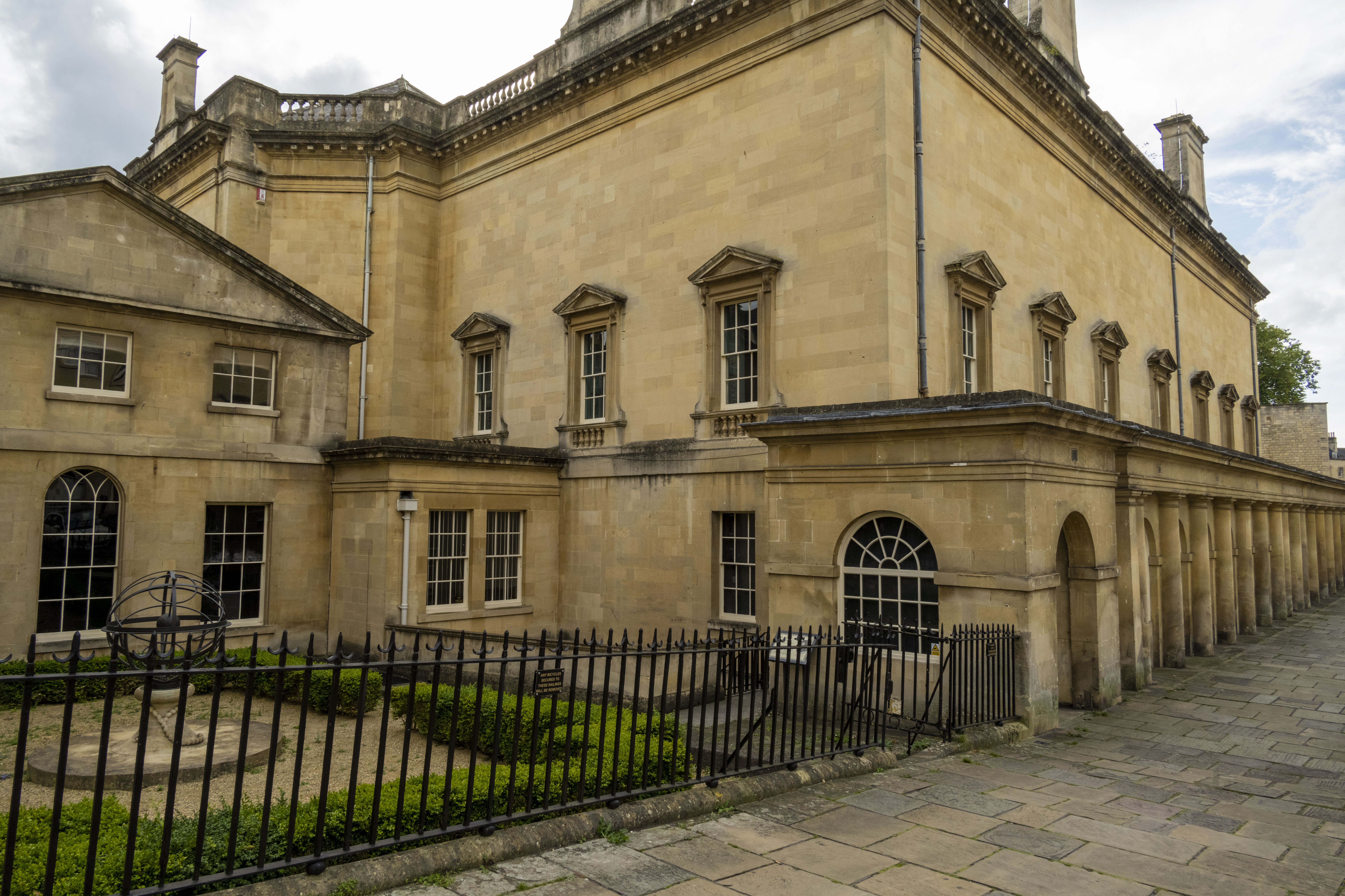 The location of where the entrance to the cold bath would have been (Dawn Biggs/National Trust/PA)
