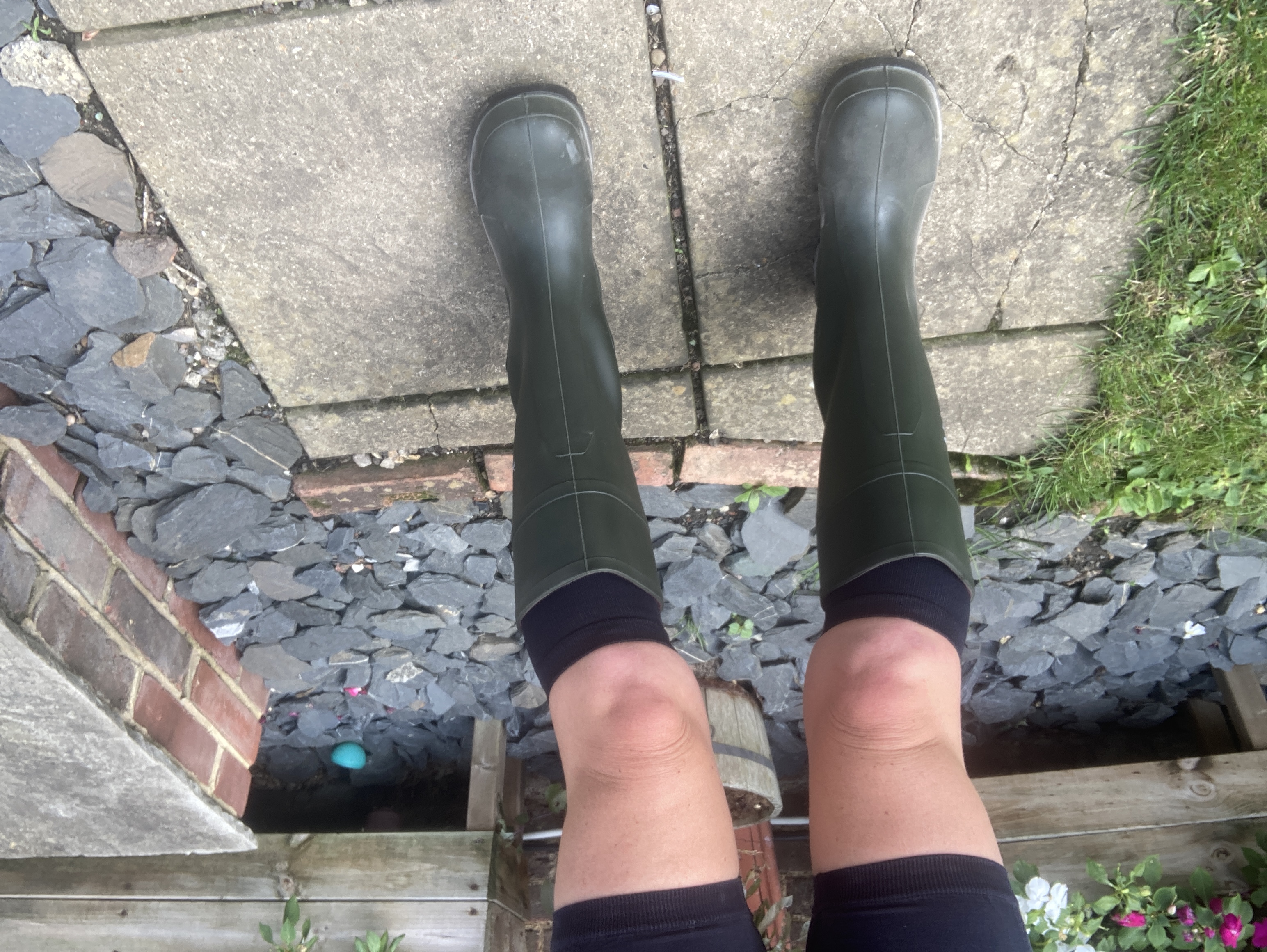 Wellies in close-up
