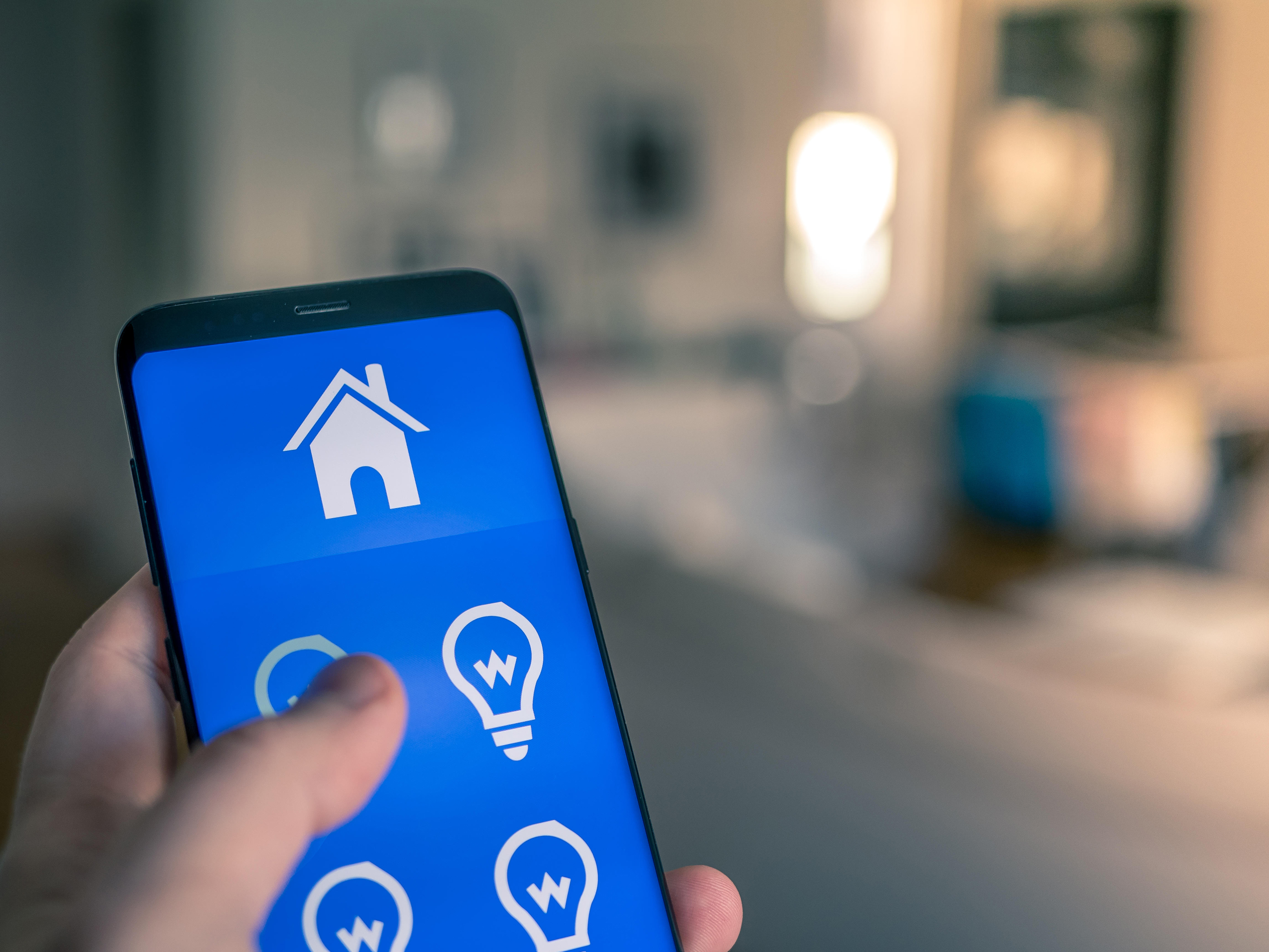 Smart home automation, mobile device