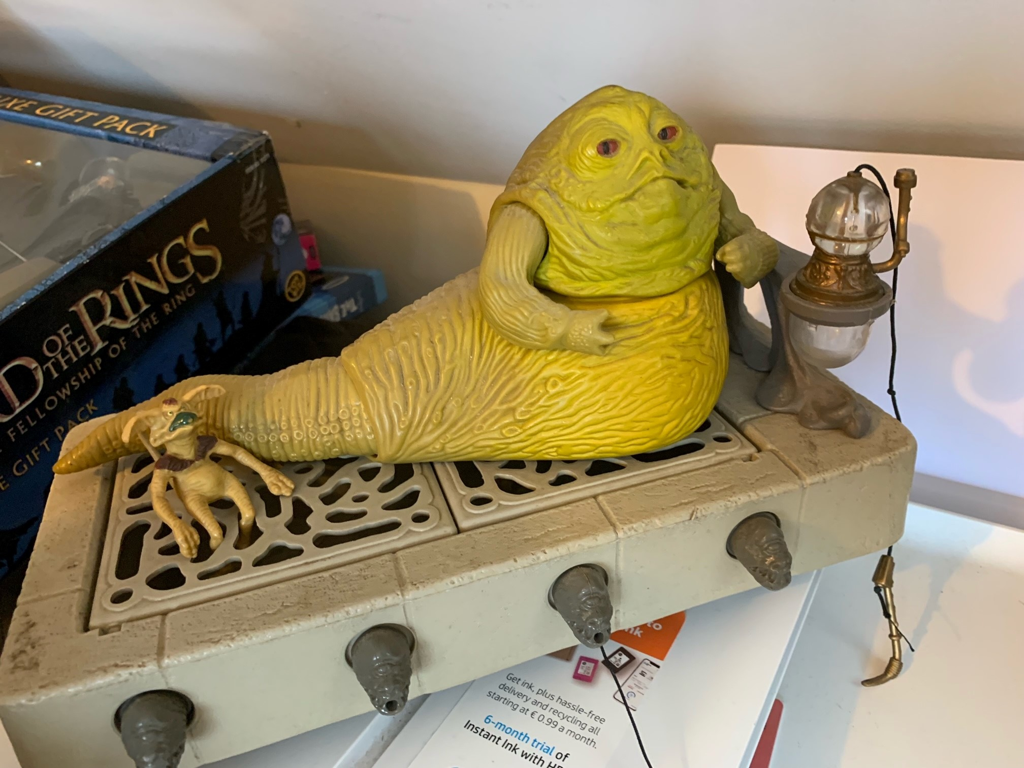 A Jabba the Hutt toy