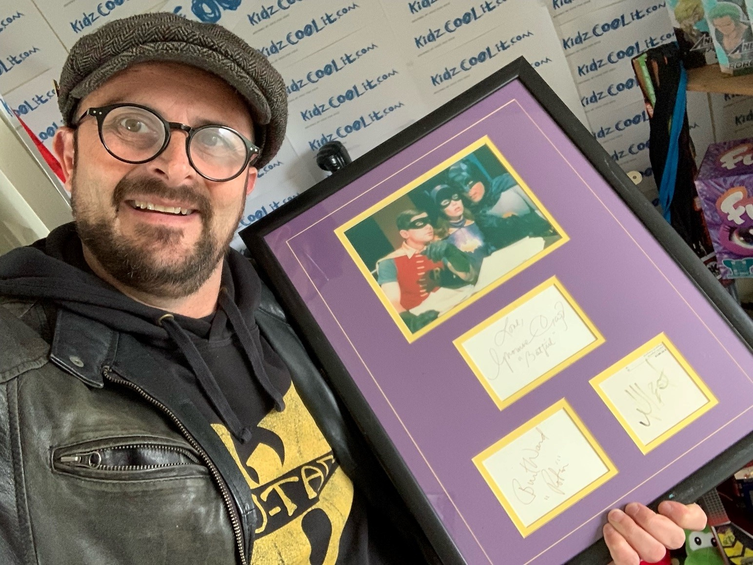A signed Batman picture