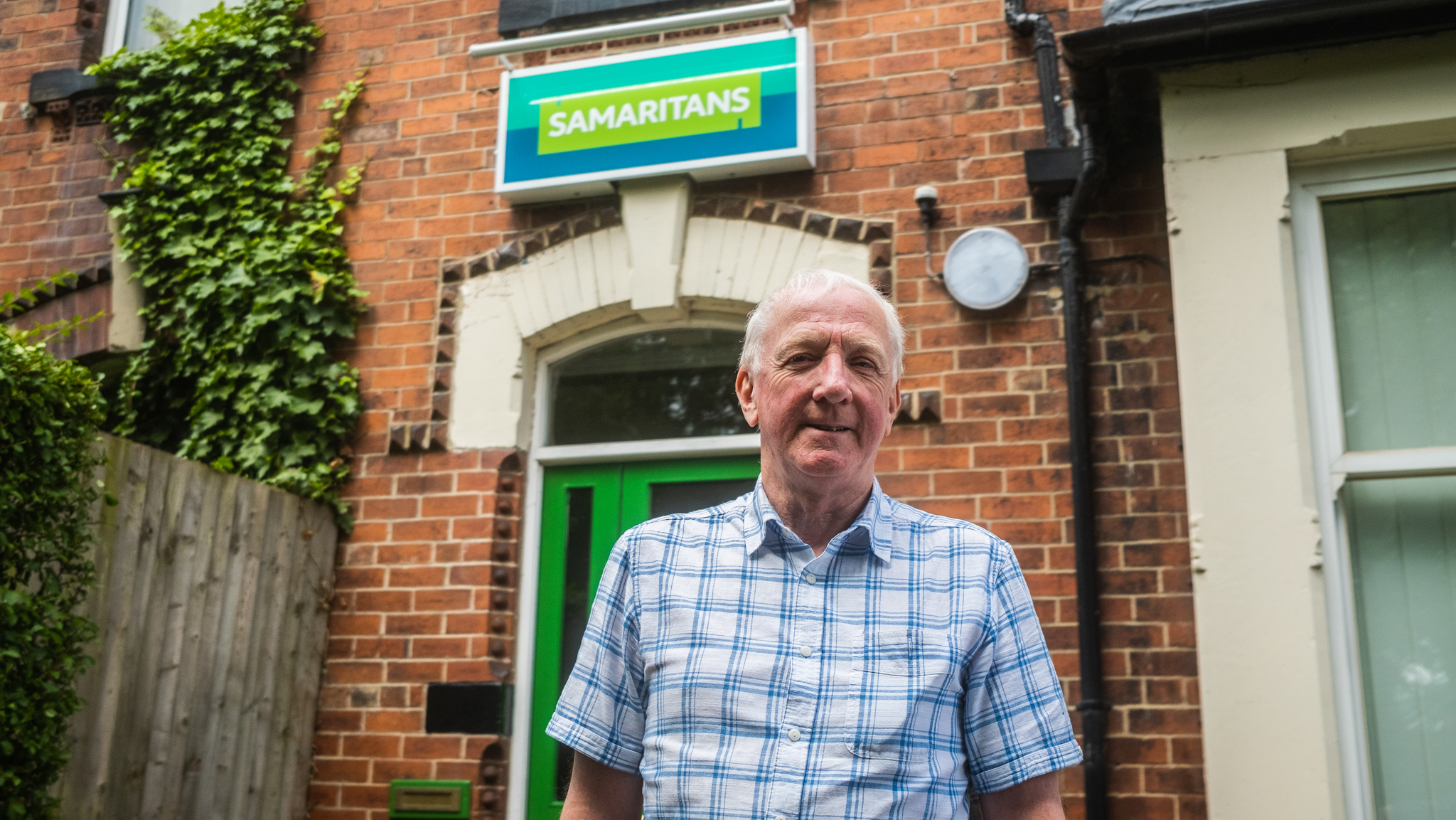 Bob Howe has been volunteering with Samaritans for more than 20 years (Chris Turner/Samaritans/PA)