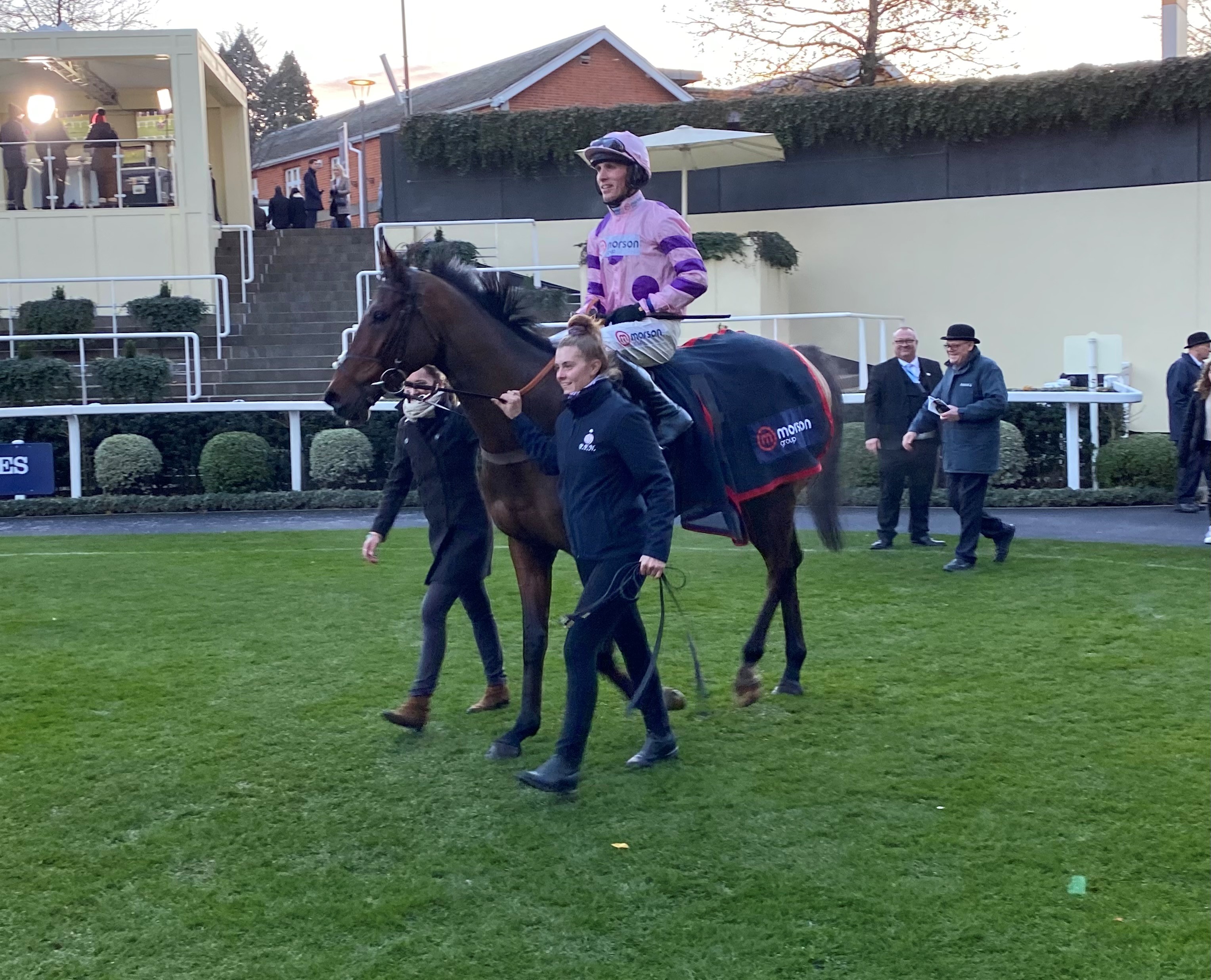 Regent's Stroll brought up Harry Cobden's four-timer 