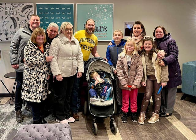 Boy with rare blood disorder meets bone marrow donor who saved his life