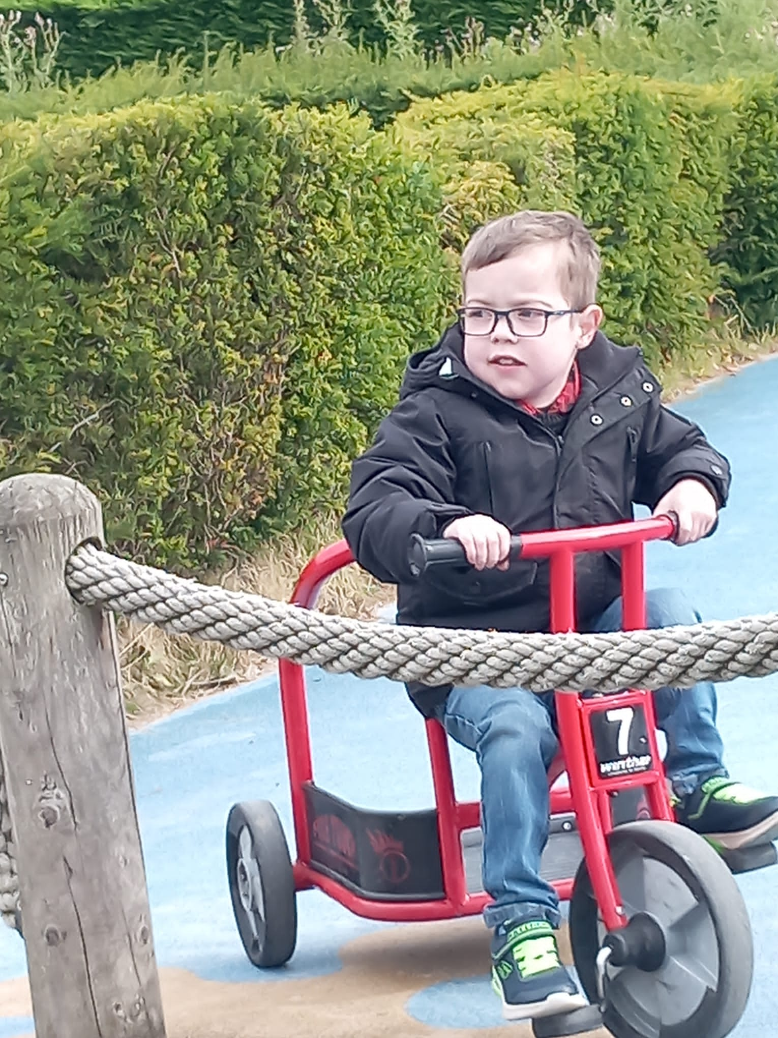 Jack on a trike