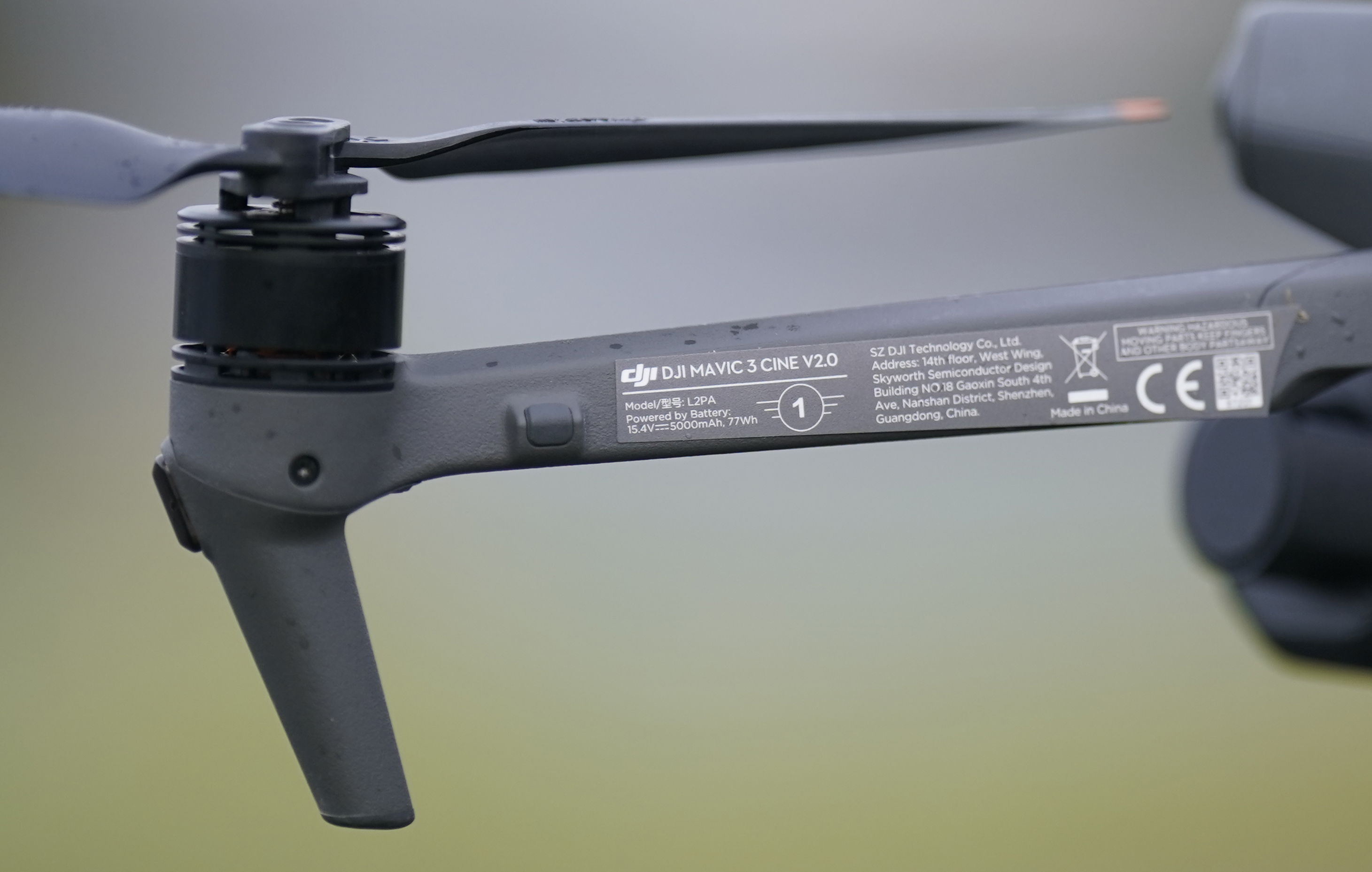 A drone with the new C1 classification marking 
