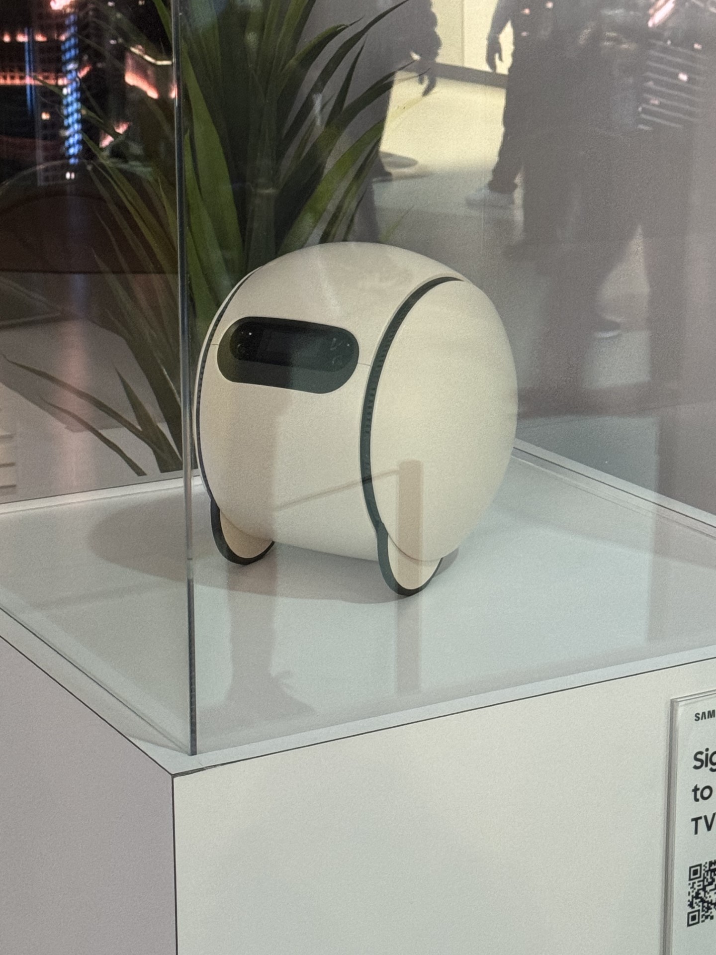 Samsung's Ballie robot, an AI-powered home robot assistant