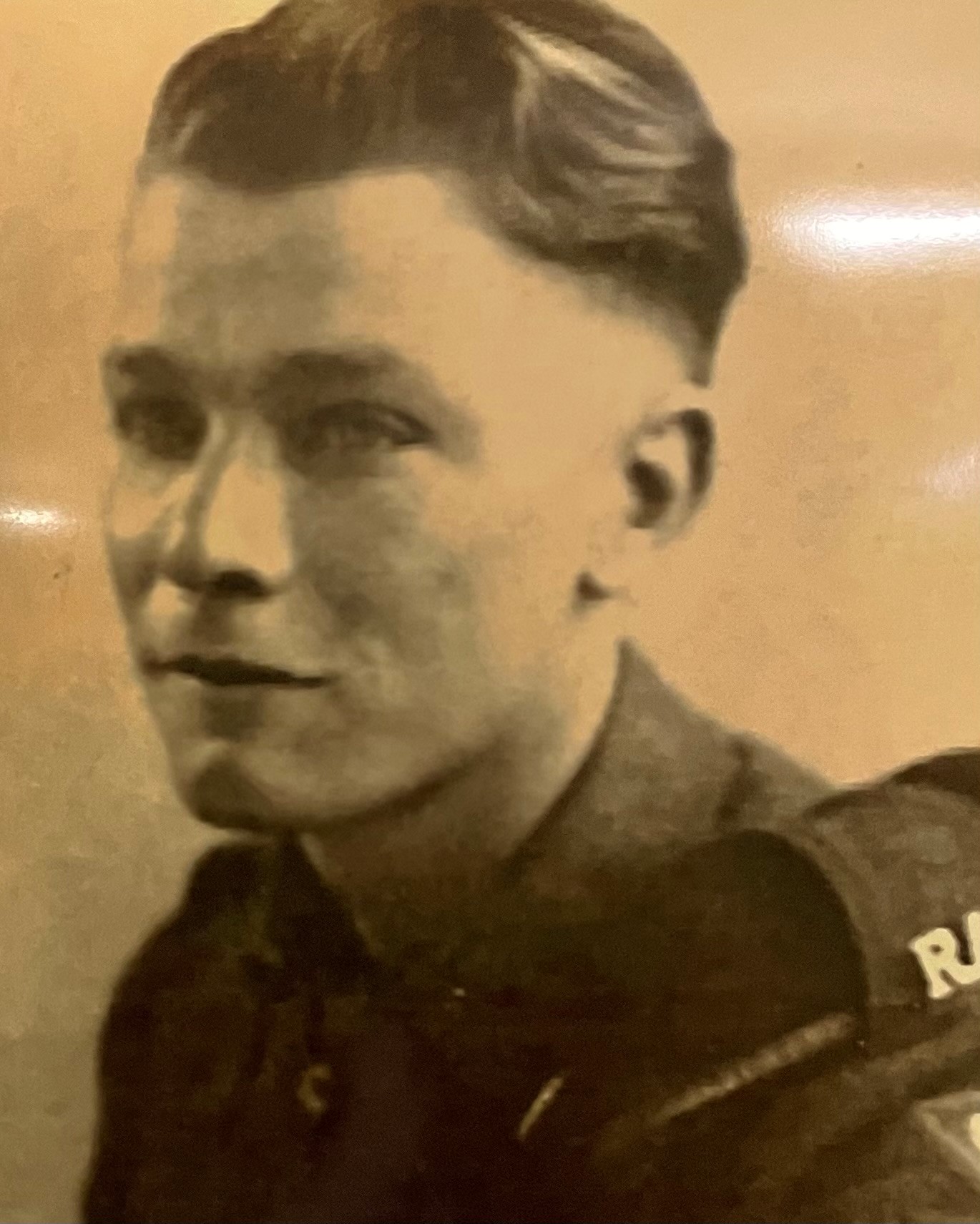 D-Day veteran Bill Gladden in his younger years. (Family photo/ PA)