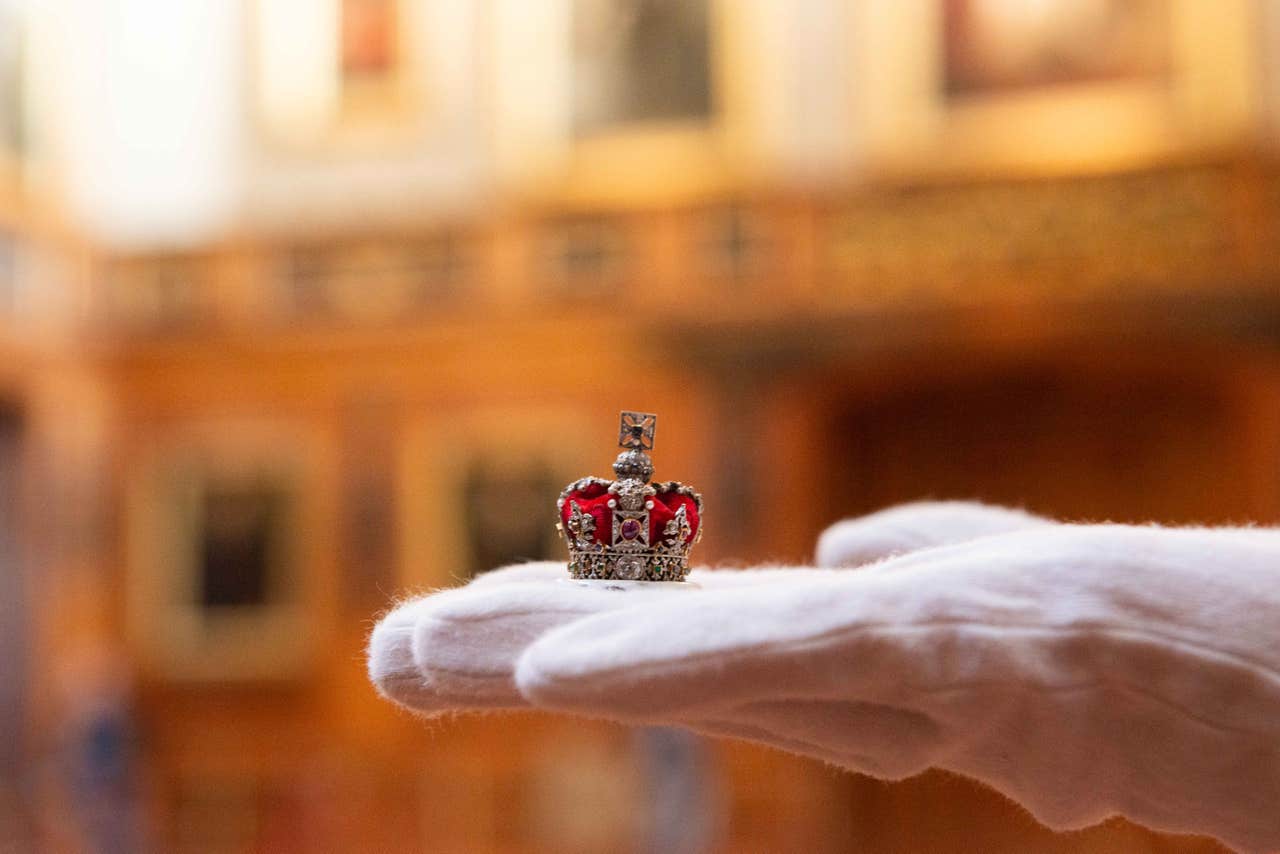 Tiny treasures from Queen Mary’s Dolls’ House go on show at Windsor