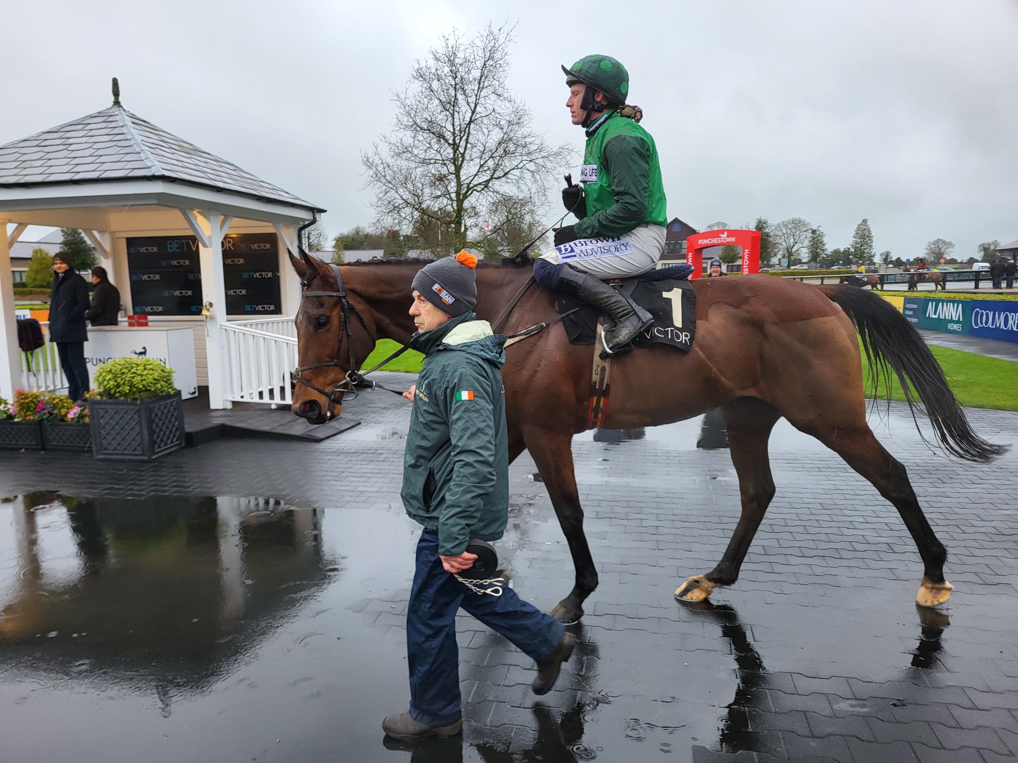 Anotherway and Paul Townend after winning at Punchestown