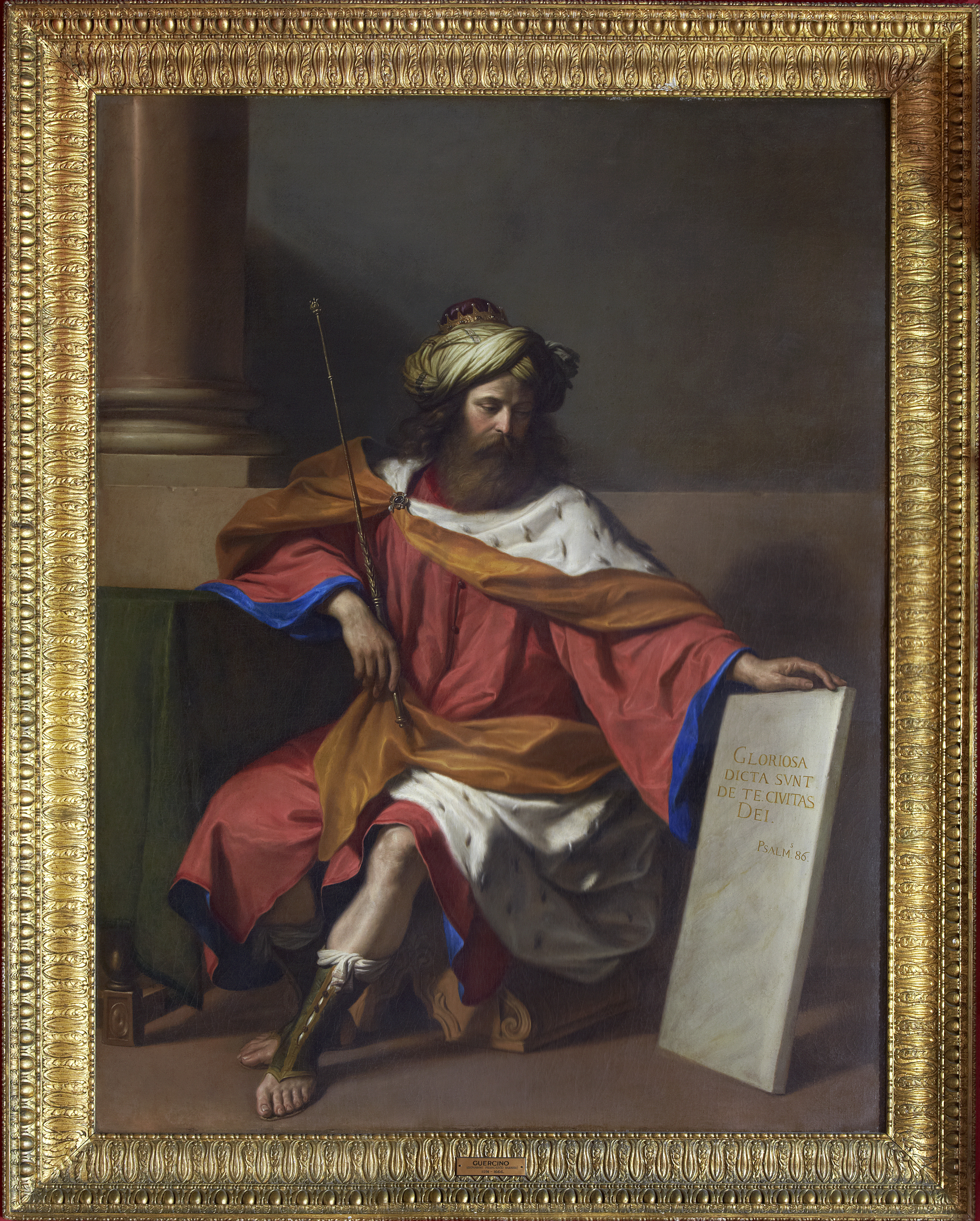 Guercino's painting King David