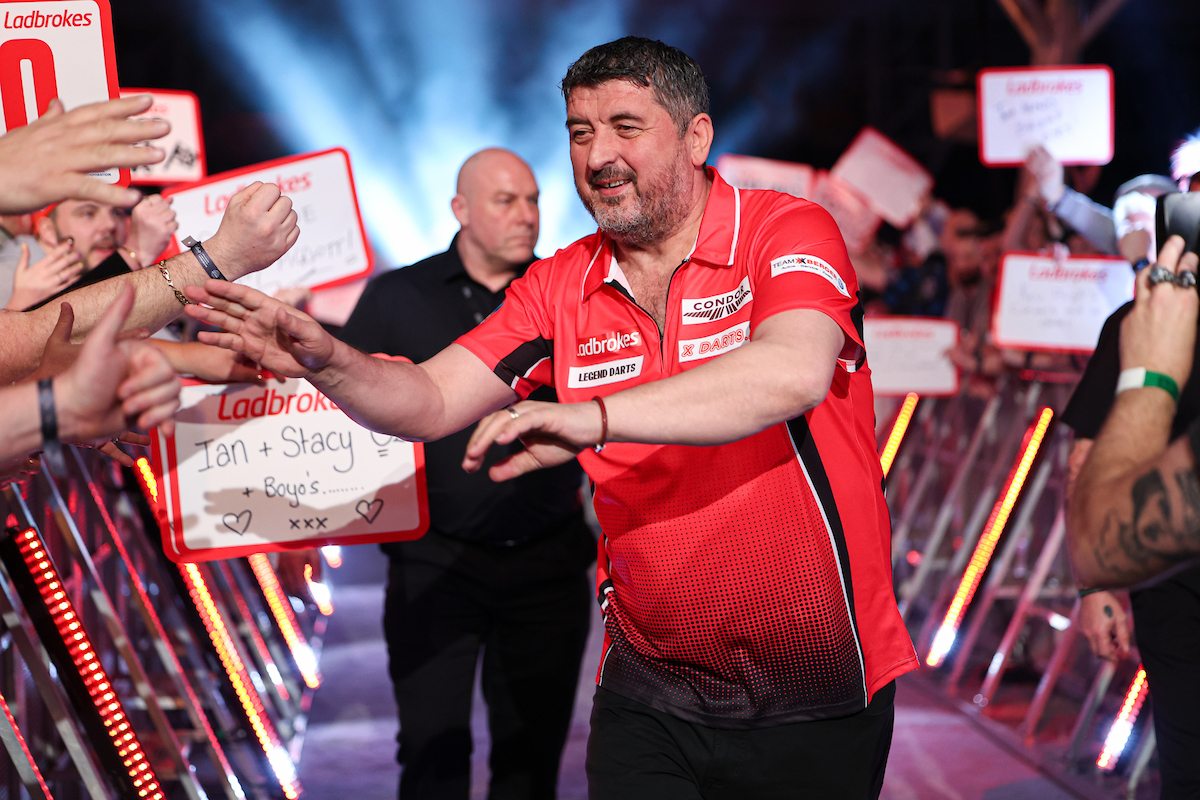 Mensur Suljovic produced one of the wins of his career to knockout Van Gerwen 