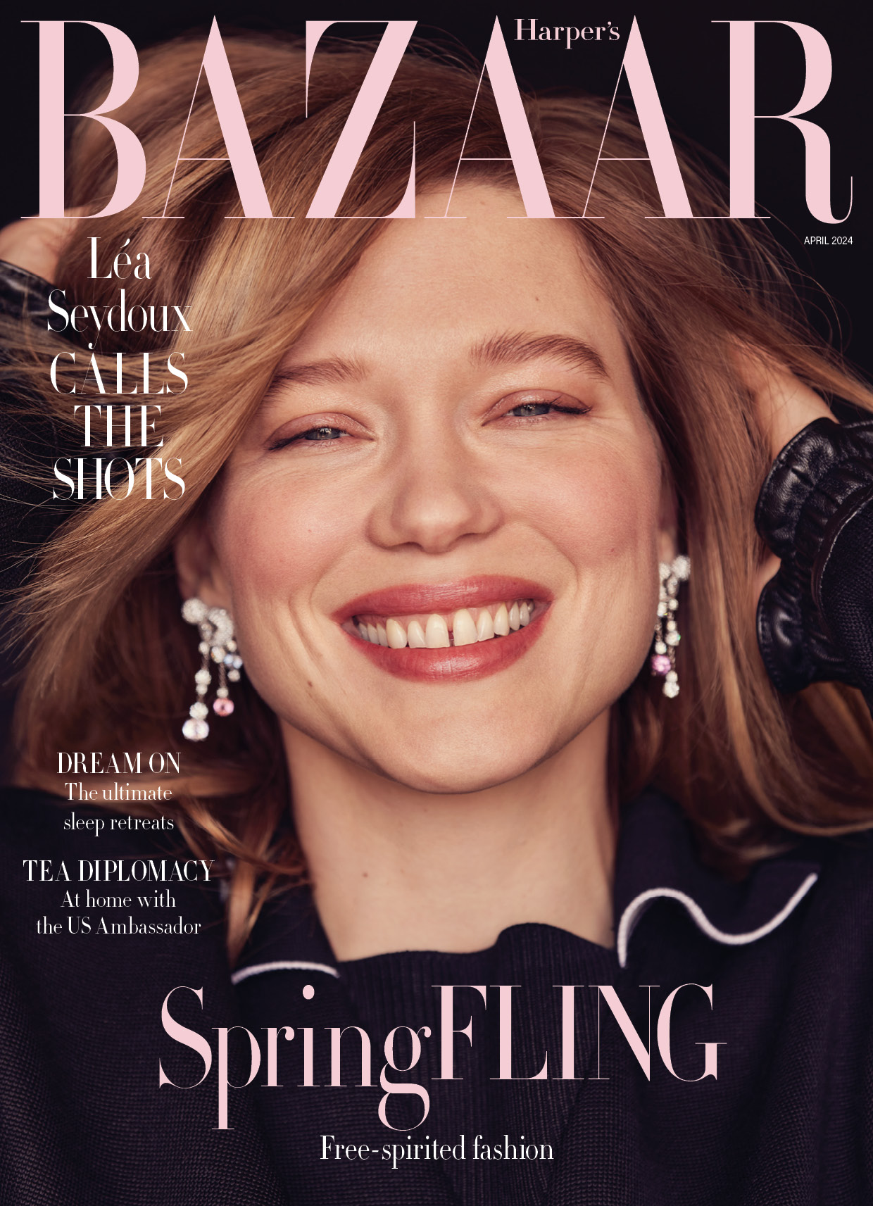 The actress speaks to Bazaar about pushing herself out of her comfort zone