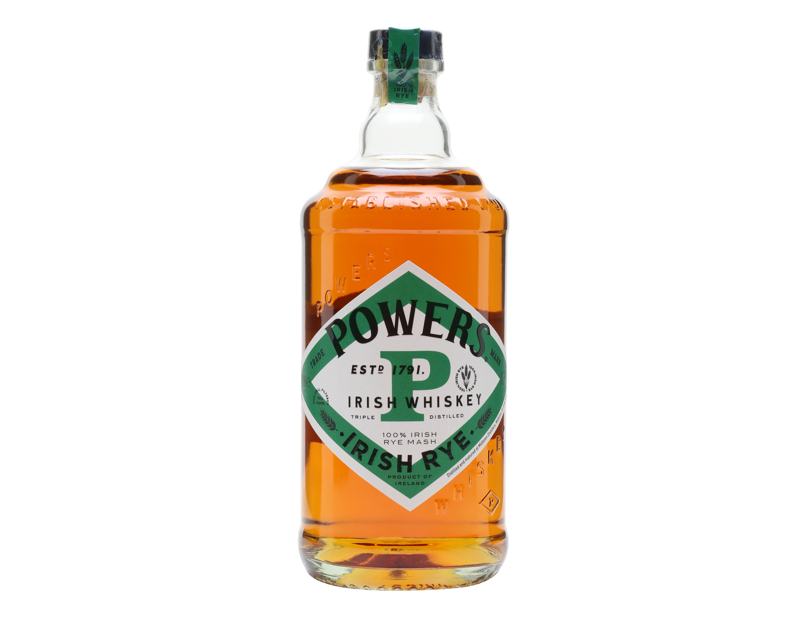 Powers Irish Rye Whiskey, The Whisky Exchange