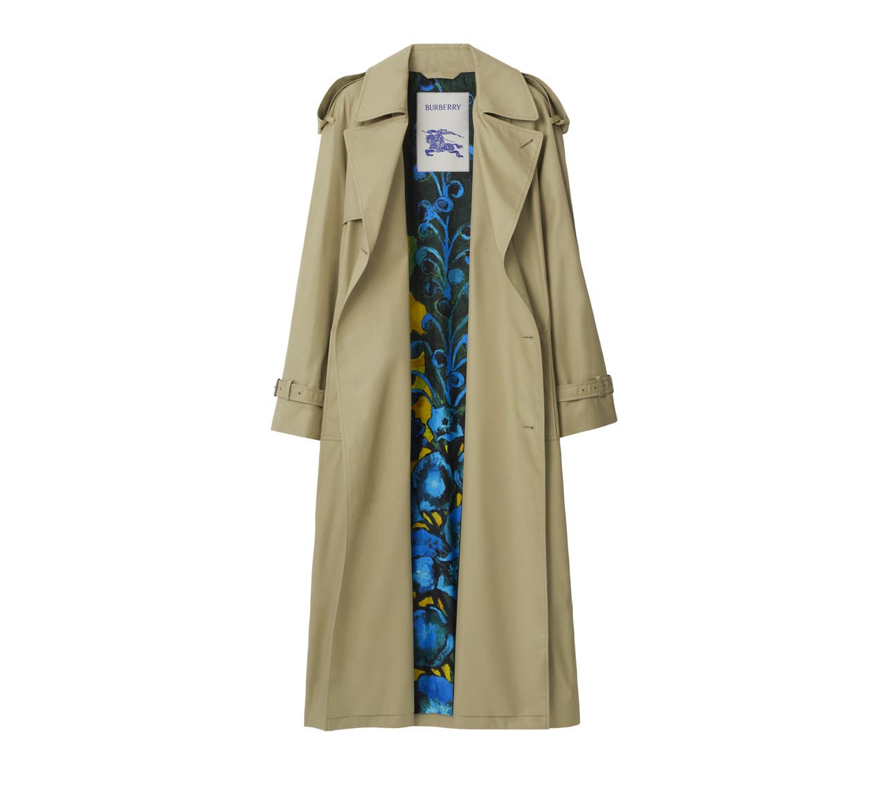 King’s favourite flower lines Burberry trench coat after Highgrove ...