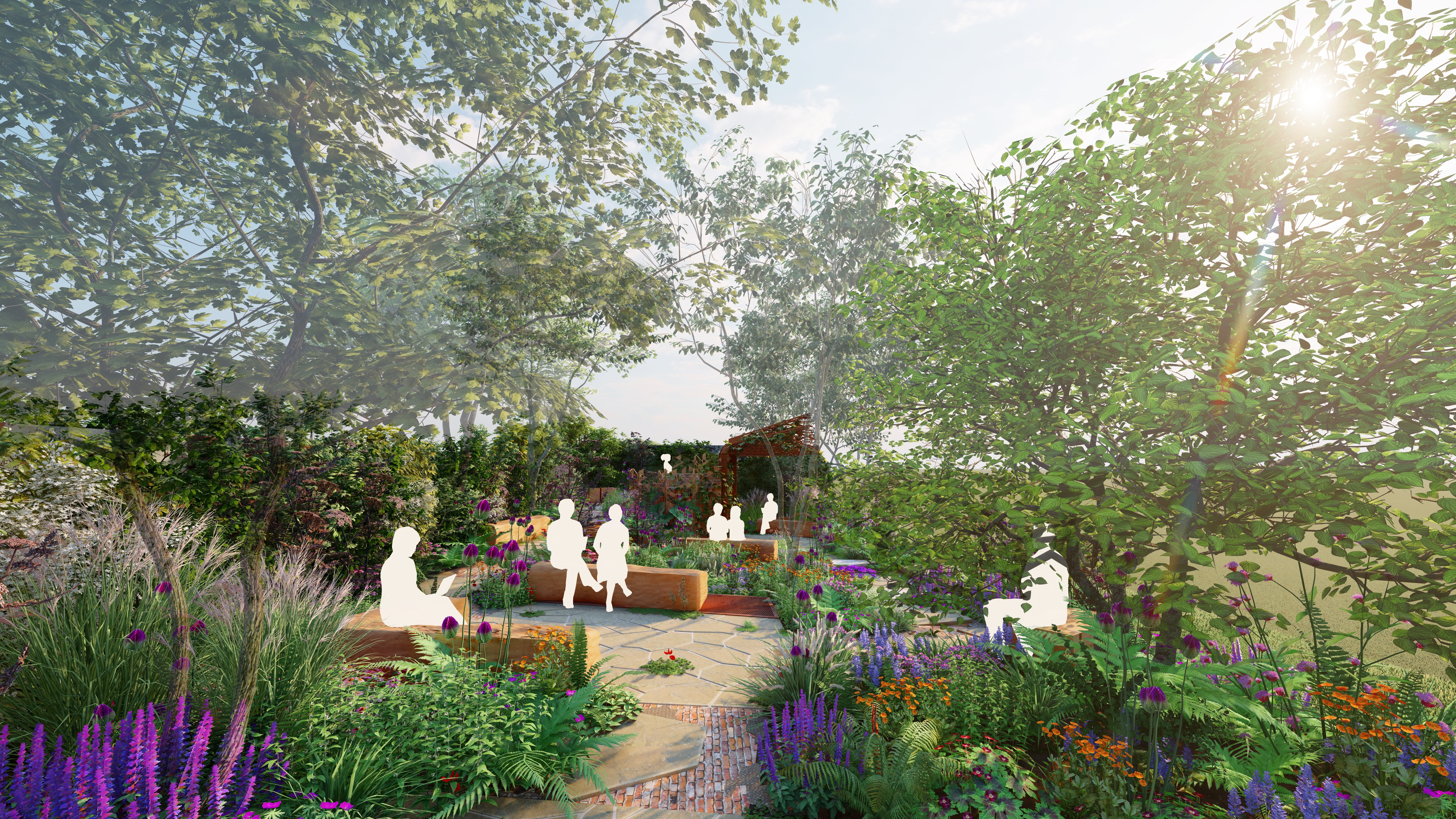 The Octavia Hill Garden by Blue Diamond with The National Trust, Show Garden, designed by Ann-Marie Powell.og