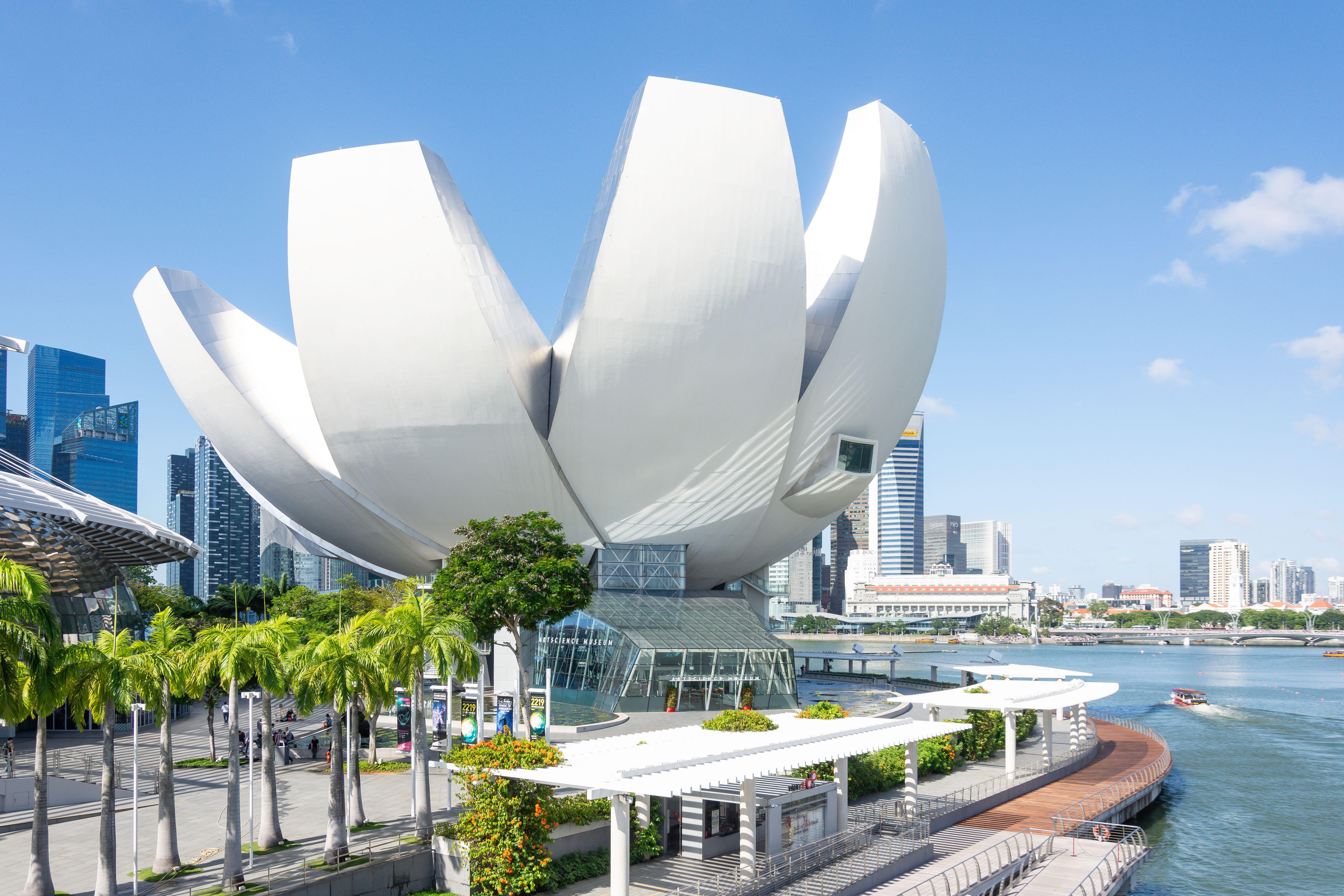 #ArtScience Museum, Singapore (Alamy/PA)