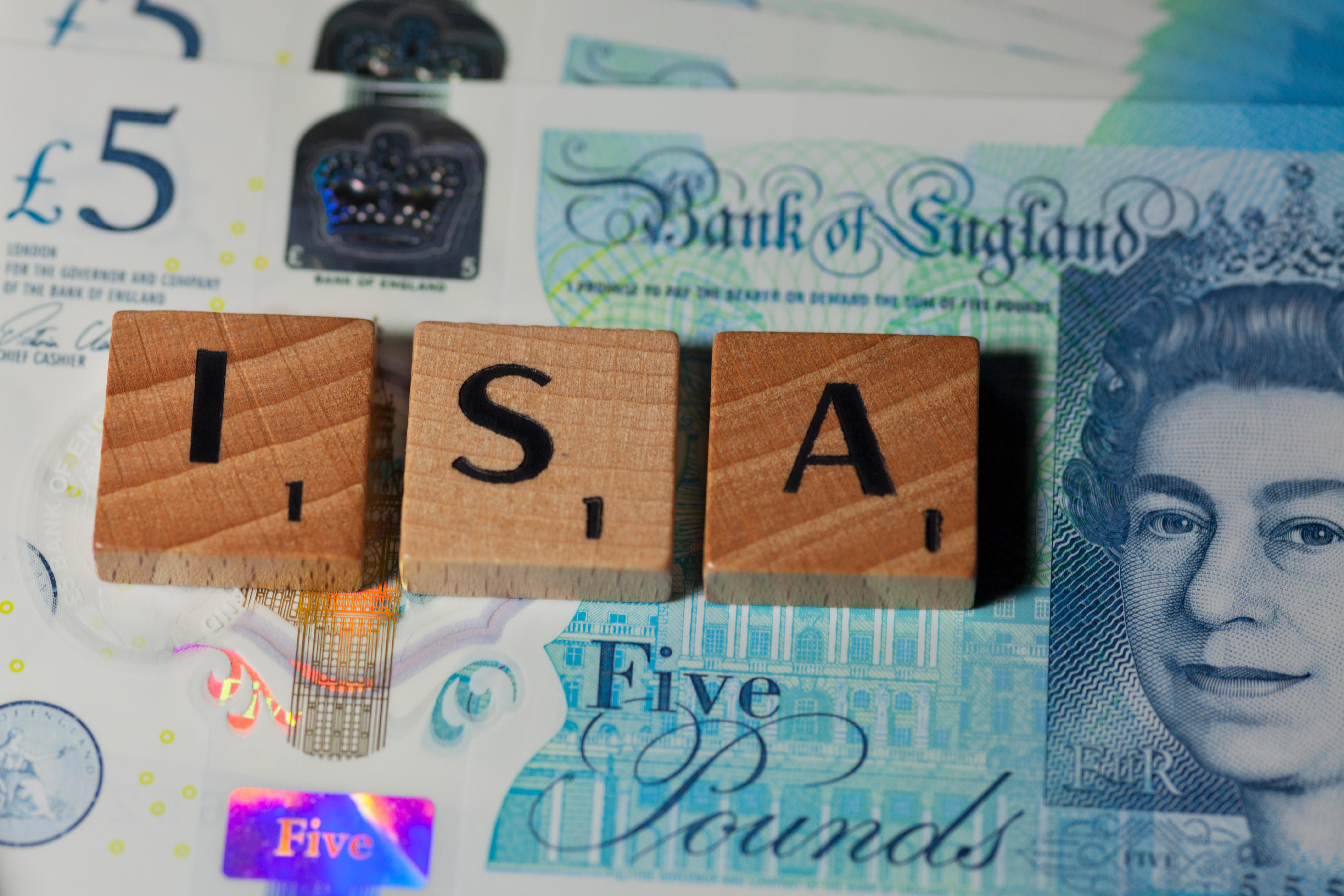 ISA spelled on banknotes