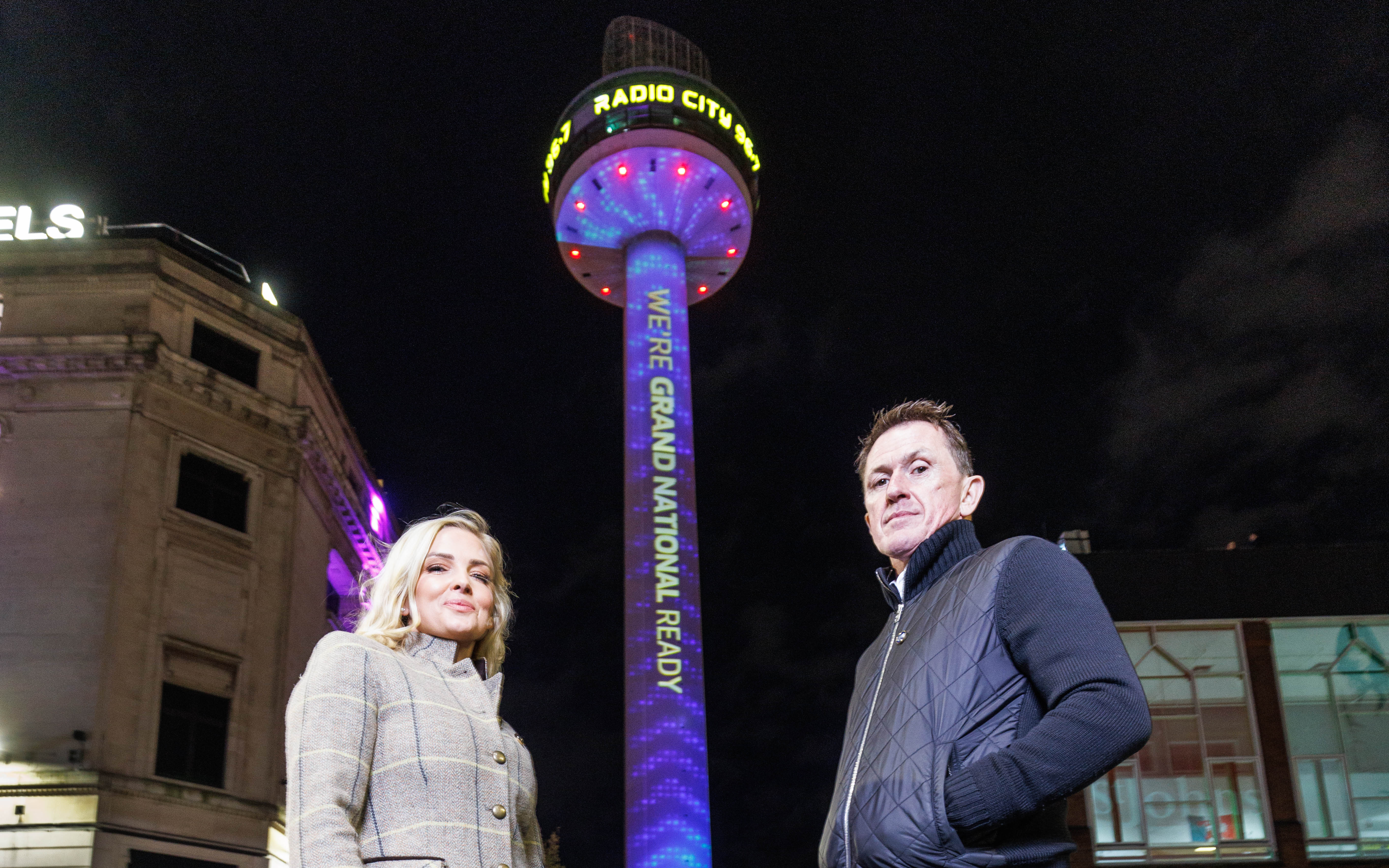 Sir AP McCoy near the St Johns Beacon