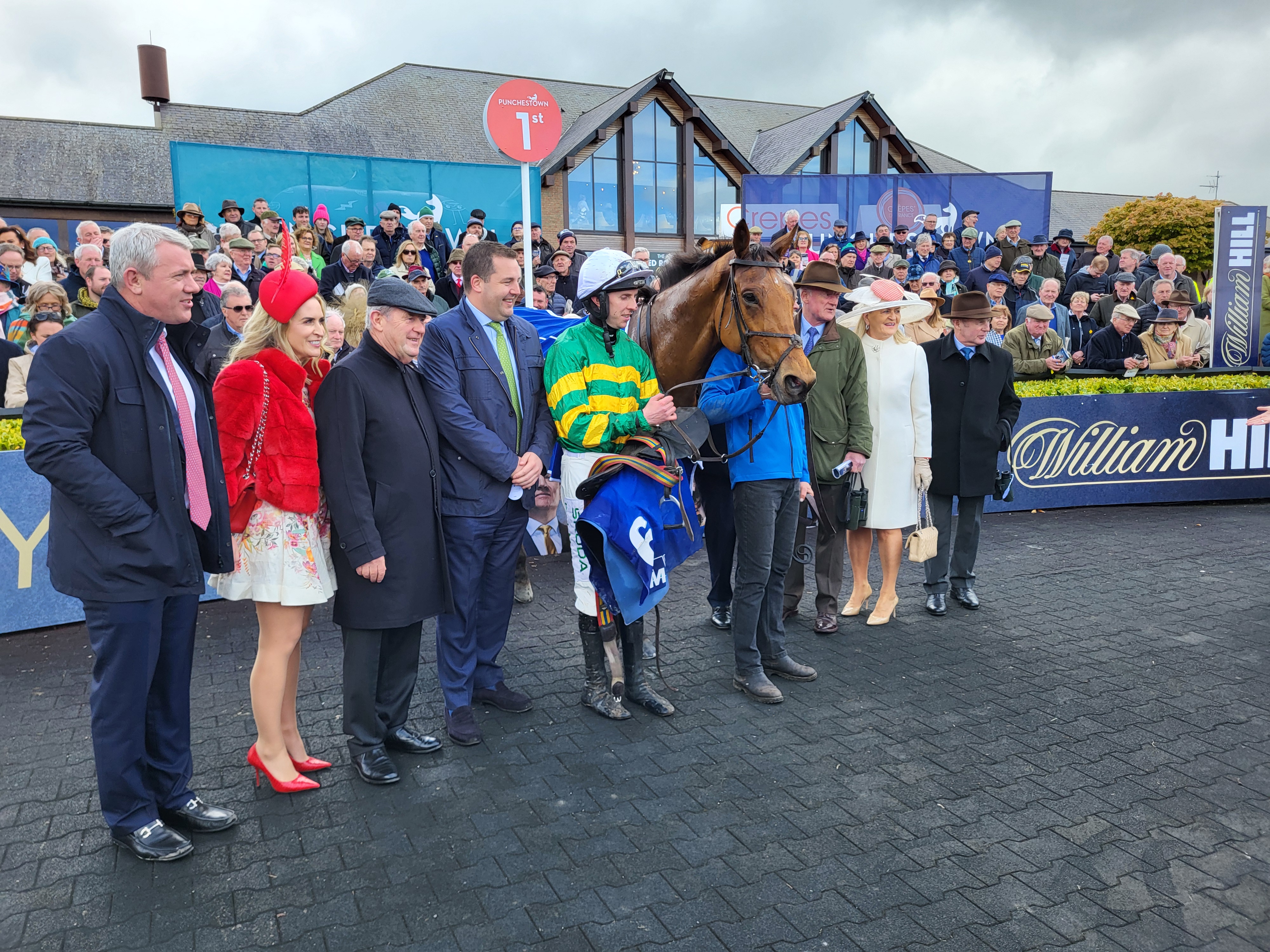 Mystical Power with connections at Punchestown