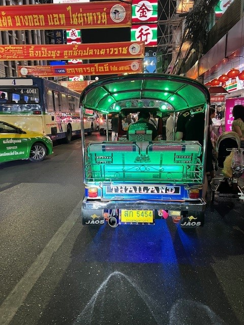 A tuk-tuk in Bangkok
