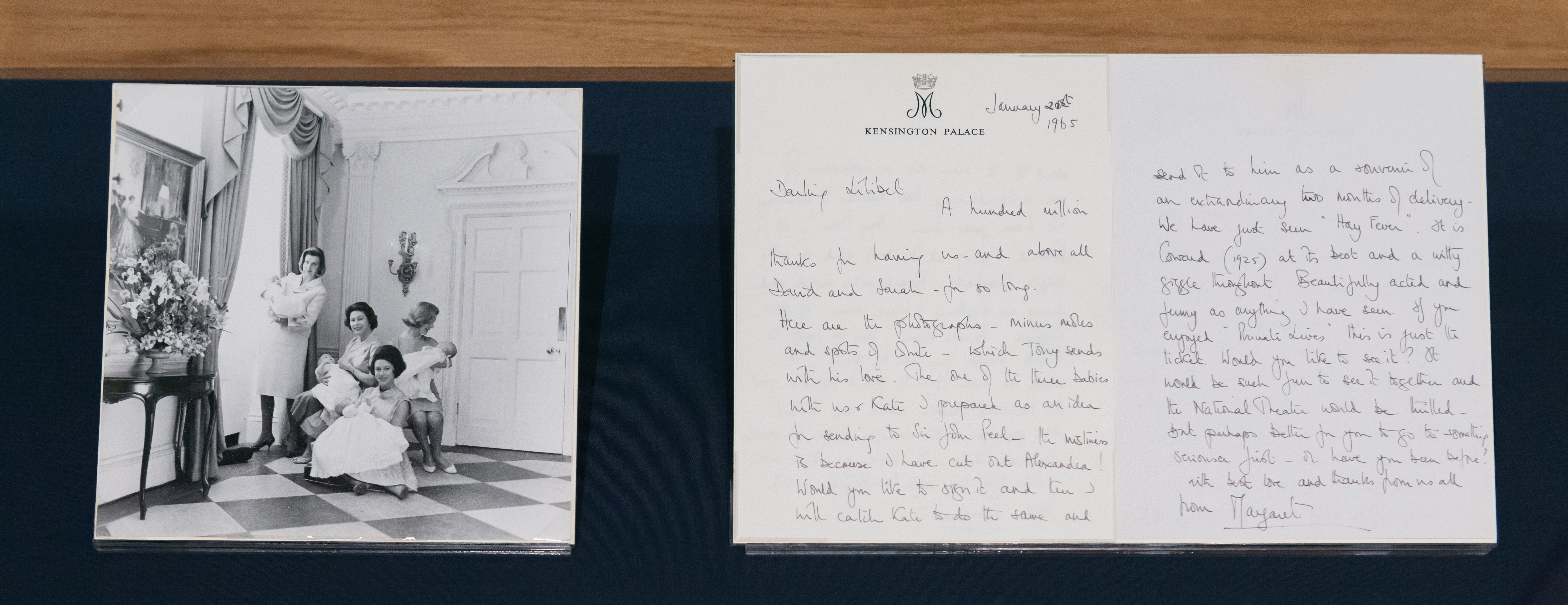 The Snowdon portrait of the four royal mothers and Princess Margaret's letter to her sister