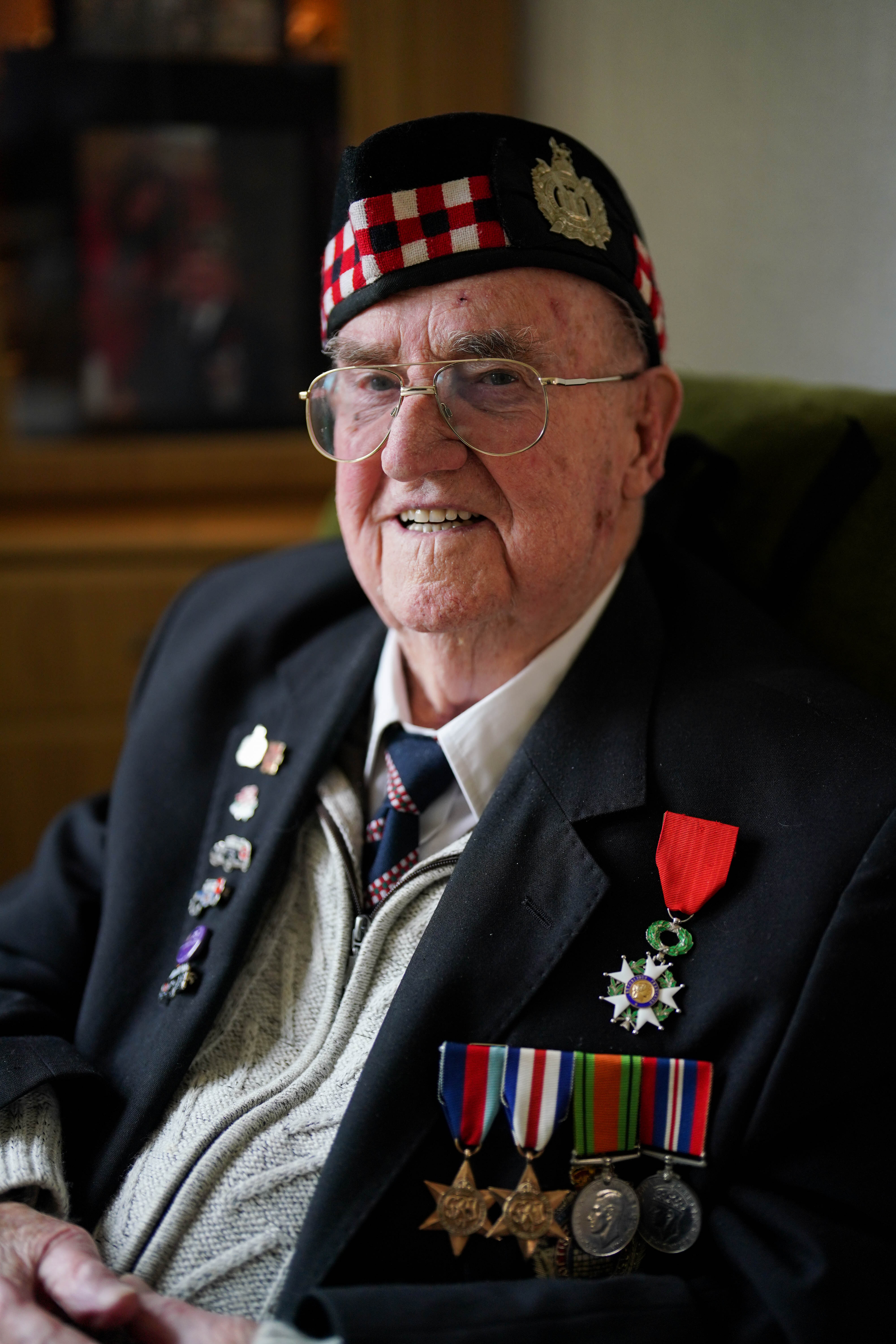 War veteran Doug Baldwin D Day 80th anniversary