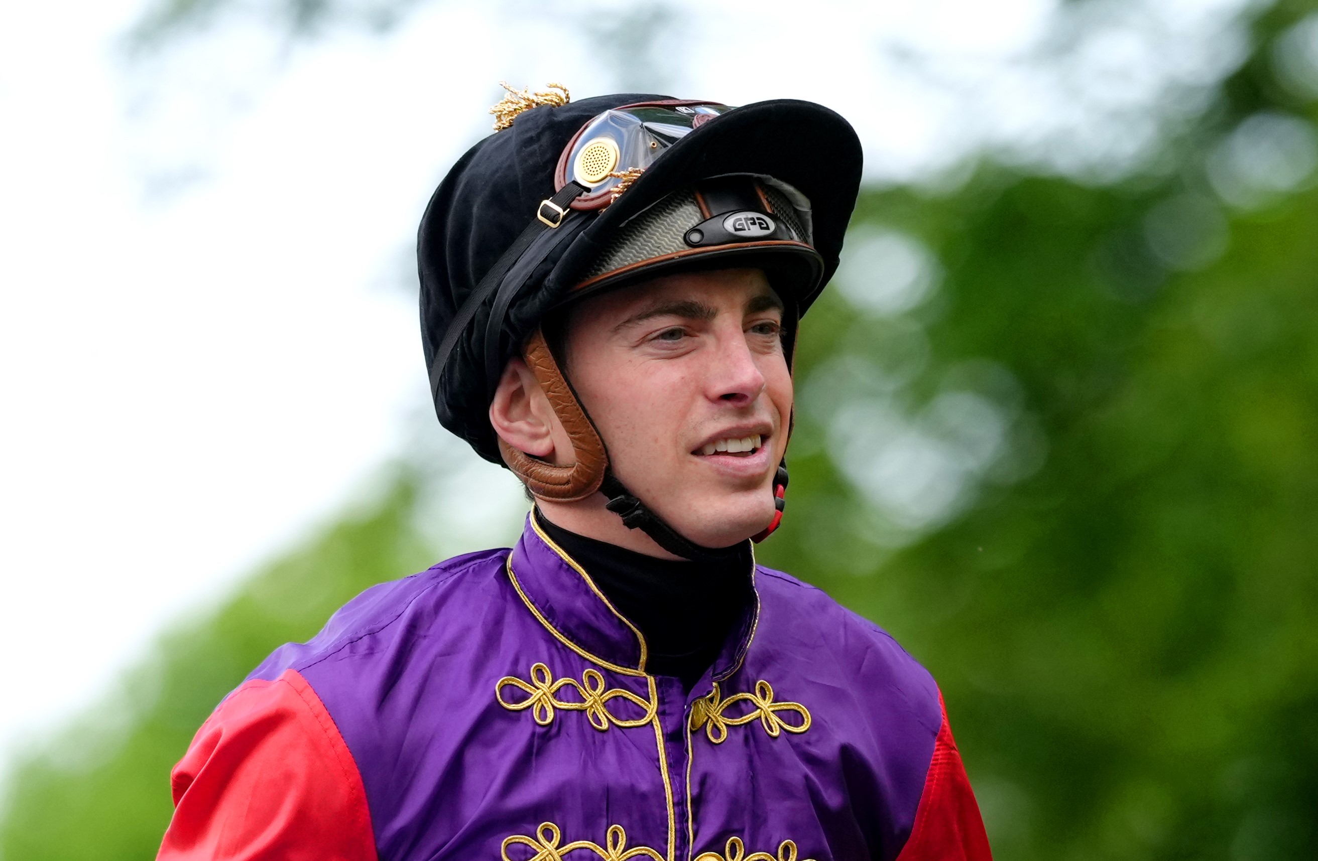 James Doyle in the royal colours