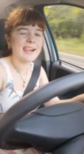 Amber Potter, 23, had zoomed in on a selfie on her mobile phone moments before she crashed into and killed 64-year-old David Sinar. (Norfolk Police/ PA)