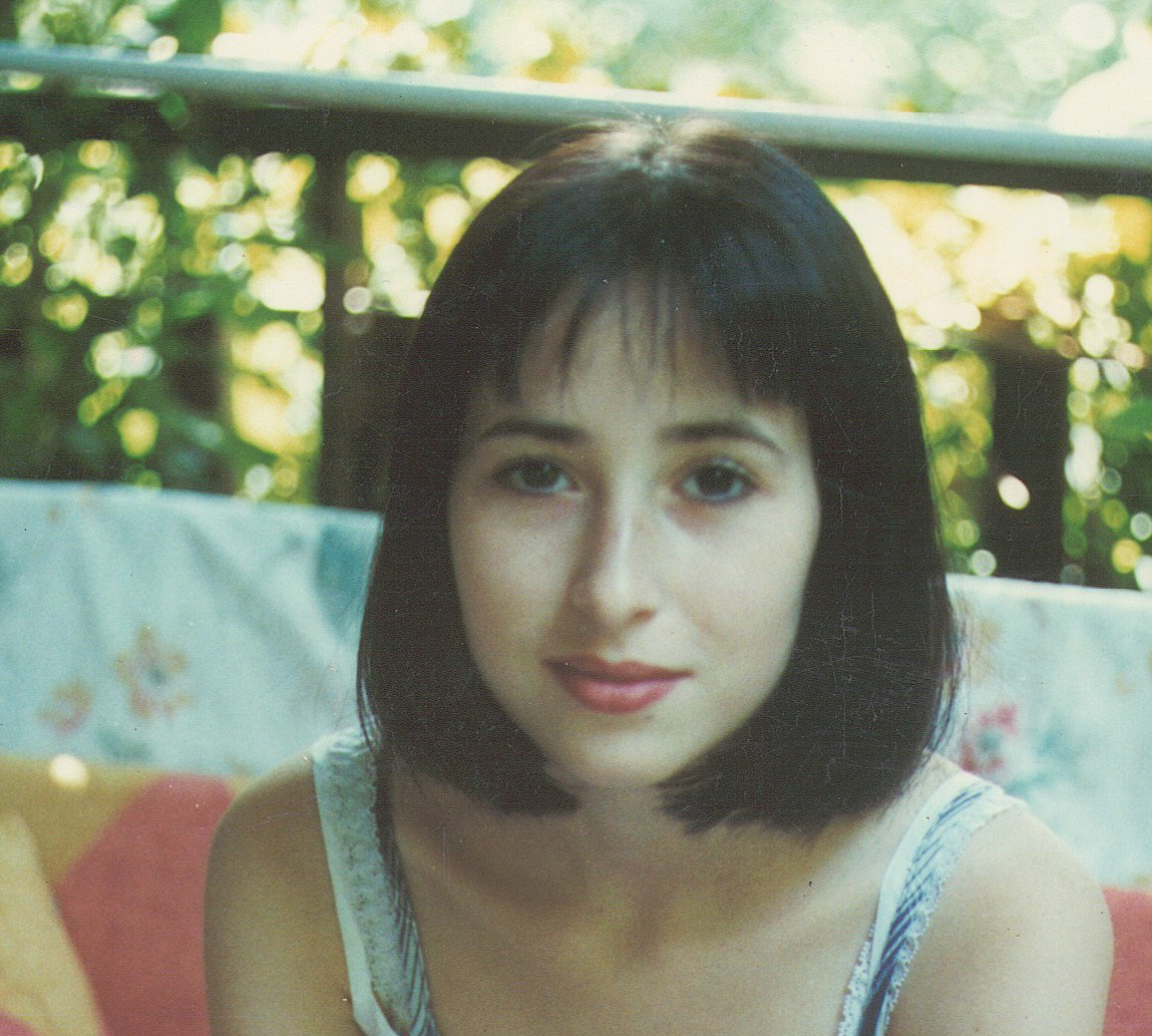 Teenager Livia, who was killed following a collision with a car on the pavement in 1998
