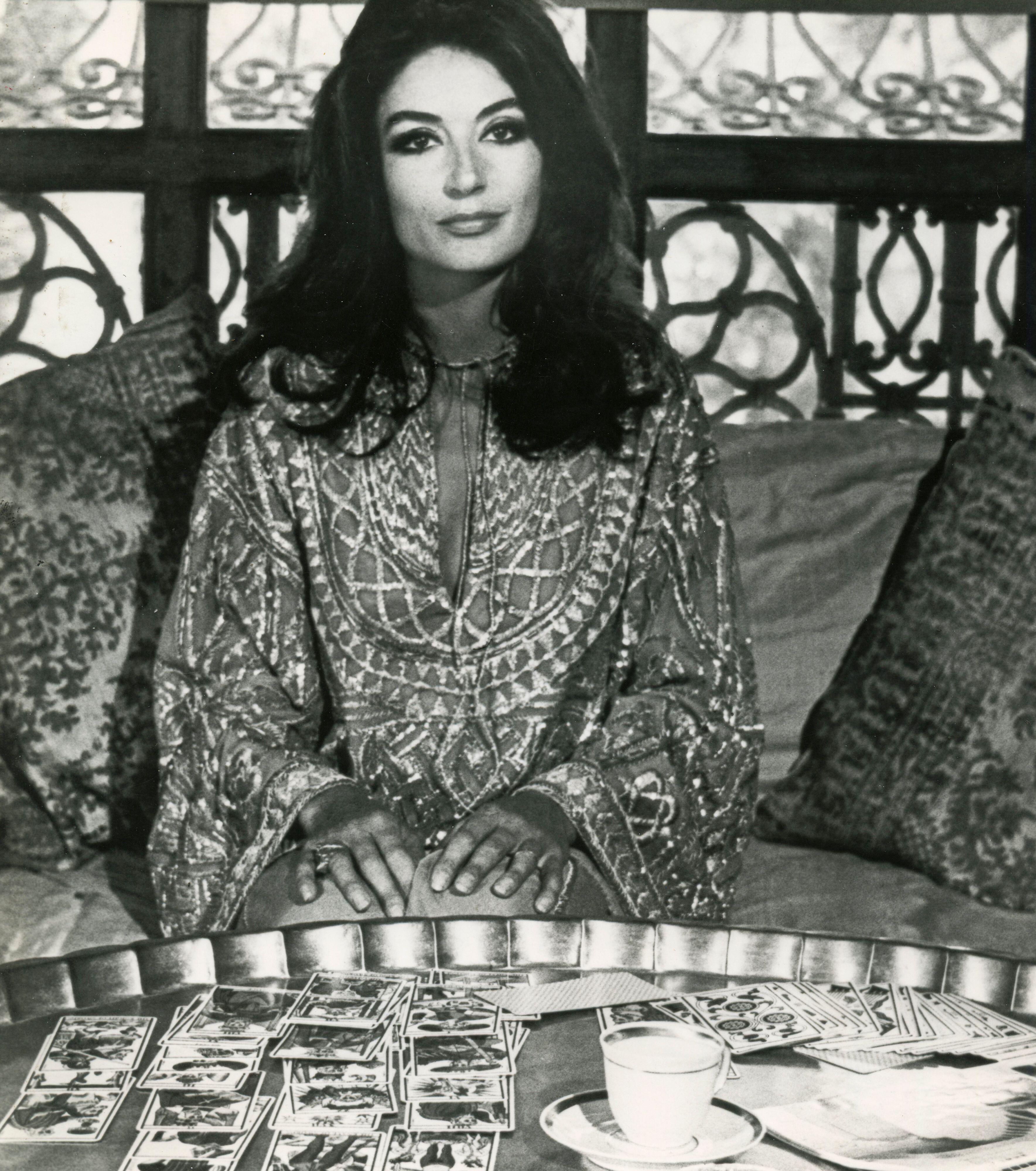 French actress Anouk Aimee in the movie Justine