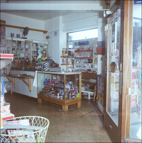The convenience store in Bedfordshire ran by Carol and Allen Morgan, where Carol was found dead in 1981