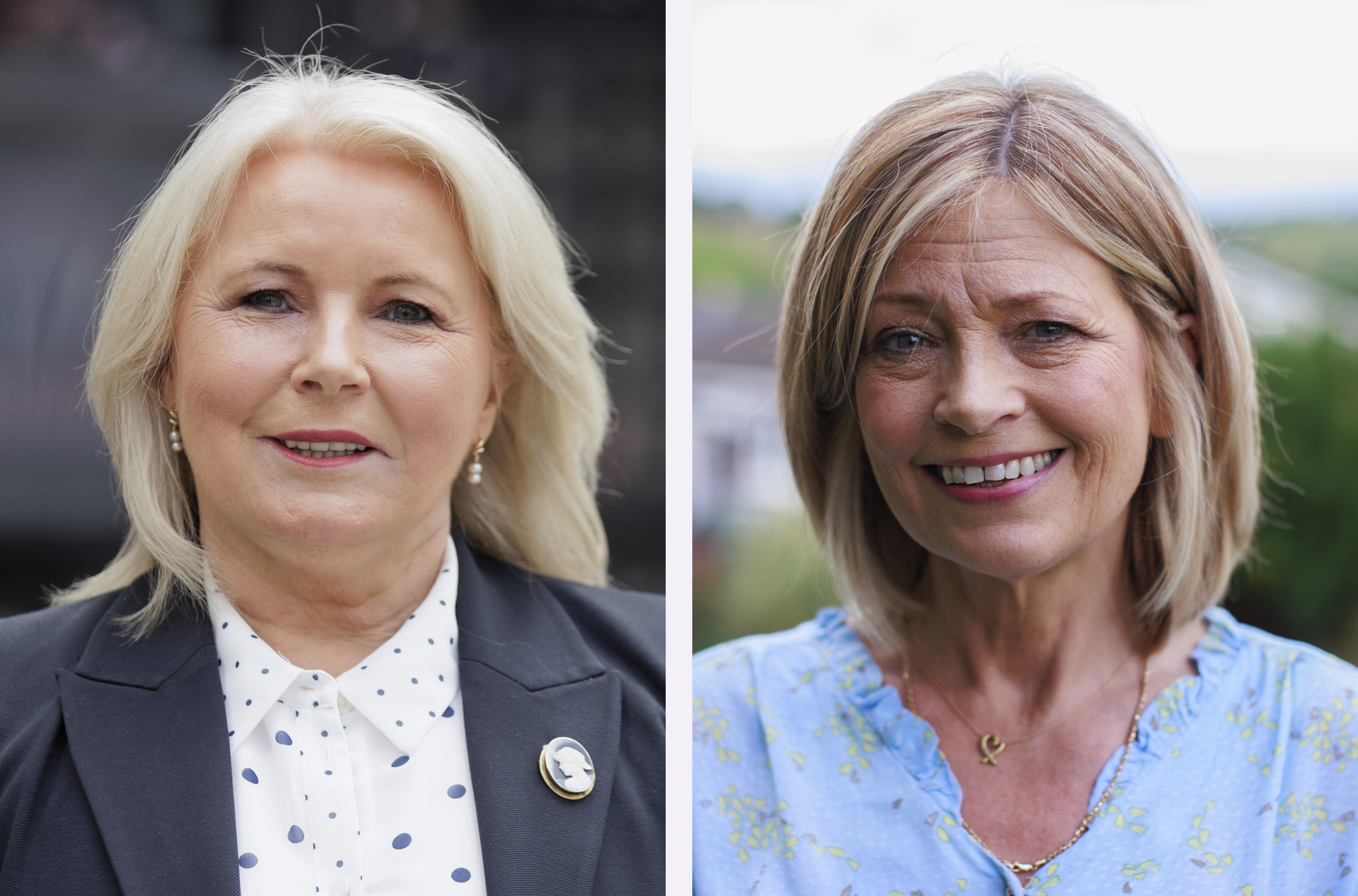 Composite photo of Sinn Fein's candidate for Fermanagh and South Tyrone Pat Cullen (left) and Diana Armstrong, UUP parliamentary candidate for Fermanagh and South Tyrone