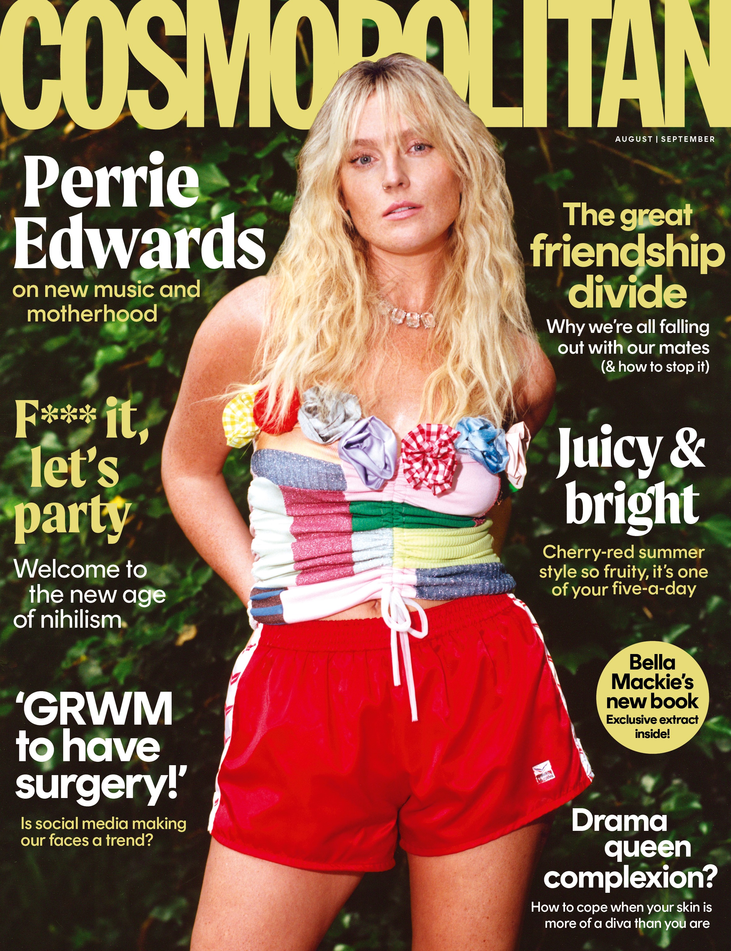 Perrie Edwards on the cover of Cosmopolitan