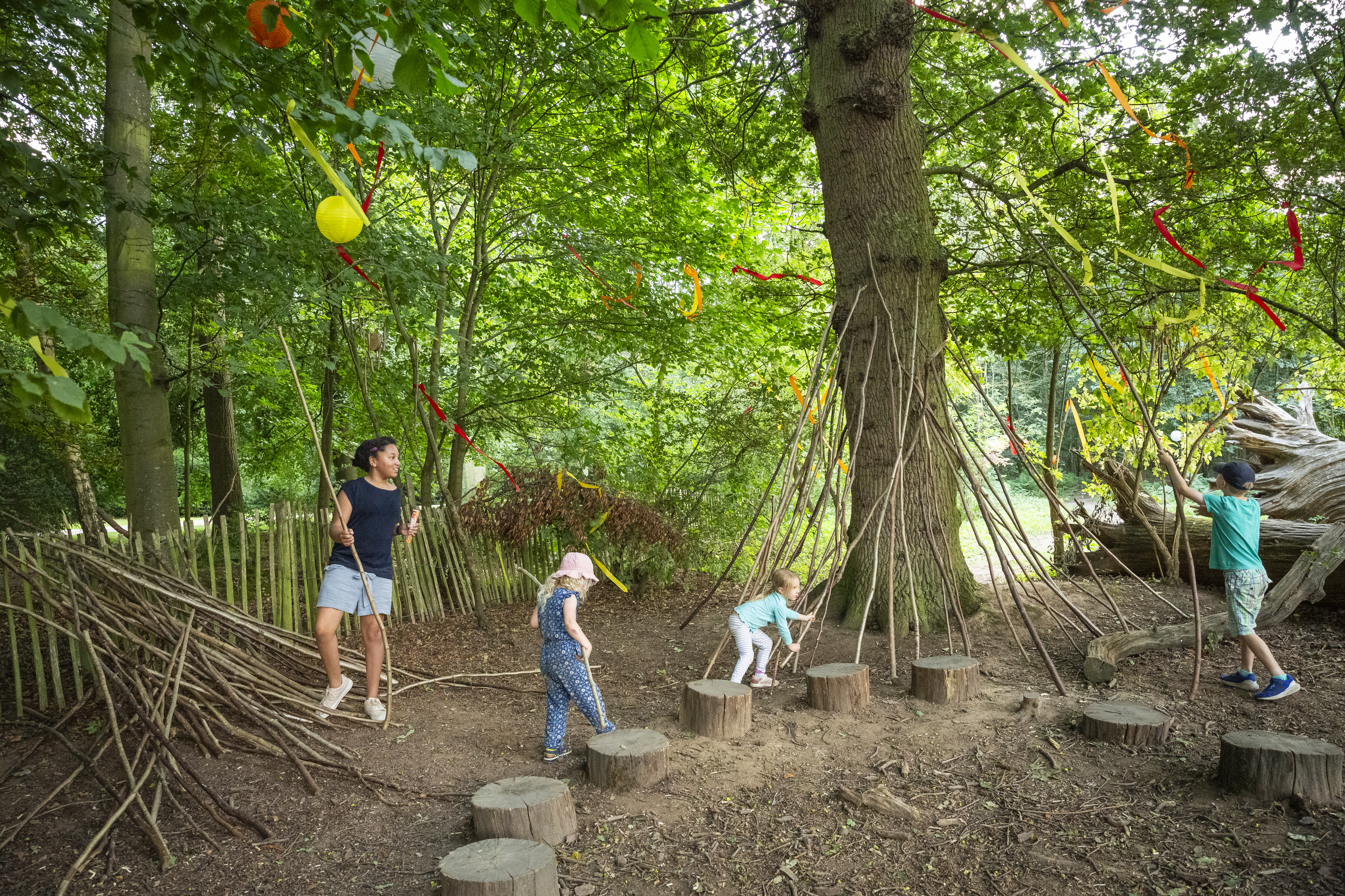 Den building at Attingham Park (James Dobson/National Trust Images/PA)